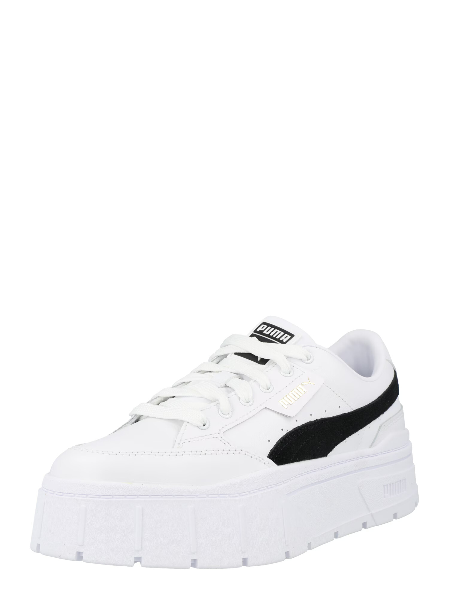 PUMA Sneaker low 'Mayze Stack Wns' negru / alb murdar - Pled.ro