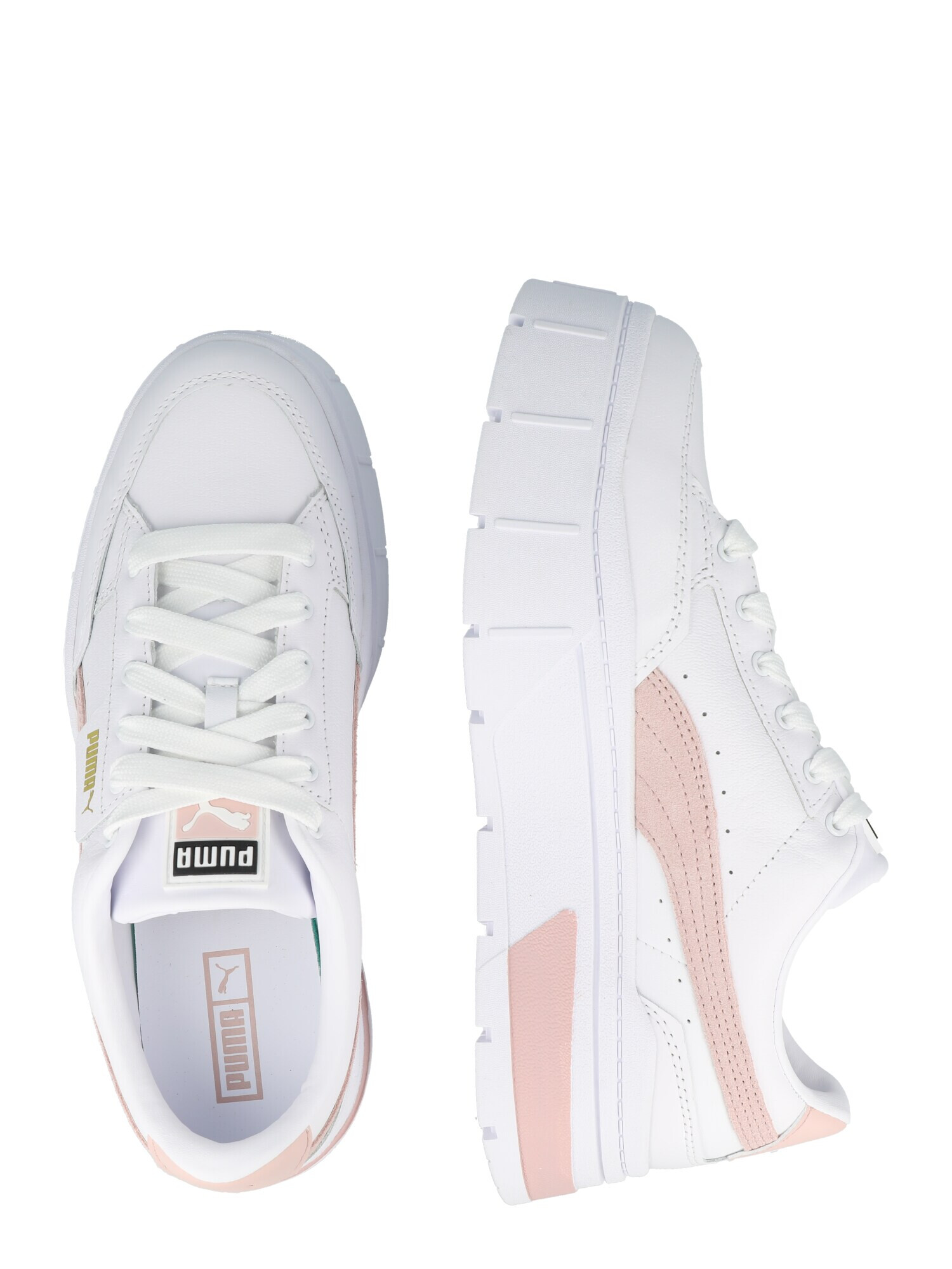 PUMA Sneaker low 'Mayze Stack' roz pal / alb - Pled.ro