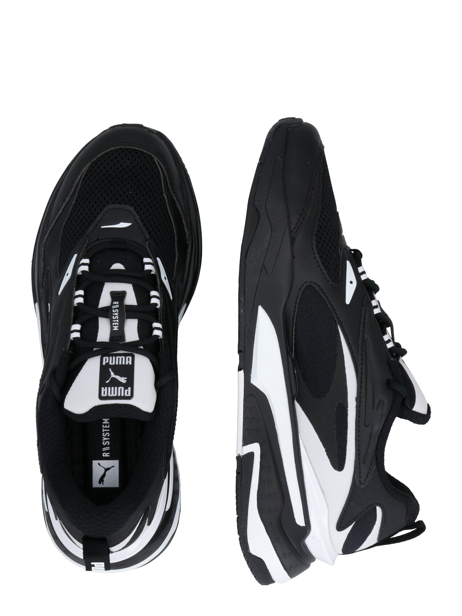 PUMA Sneaker low negru / alb - Pled.ro