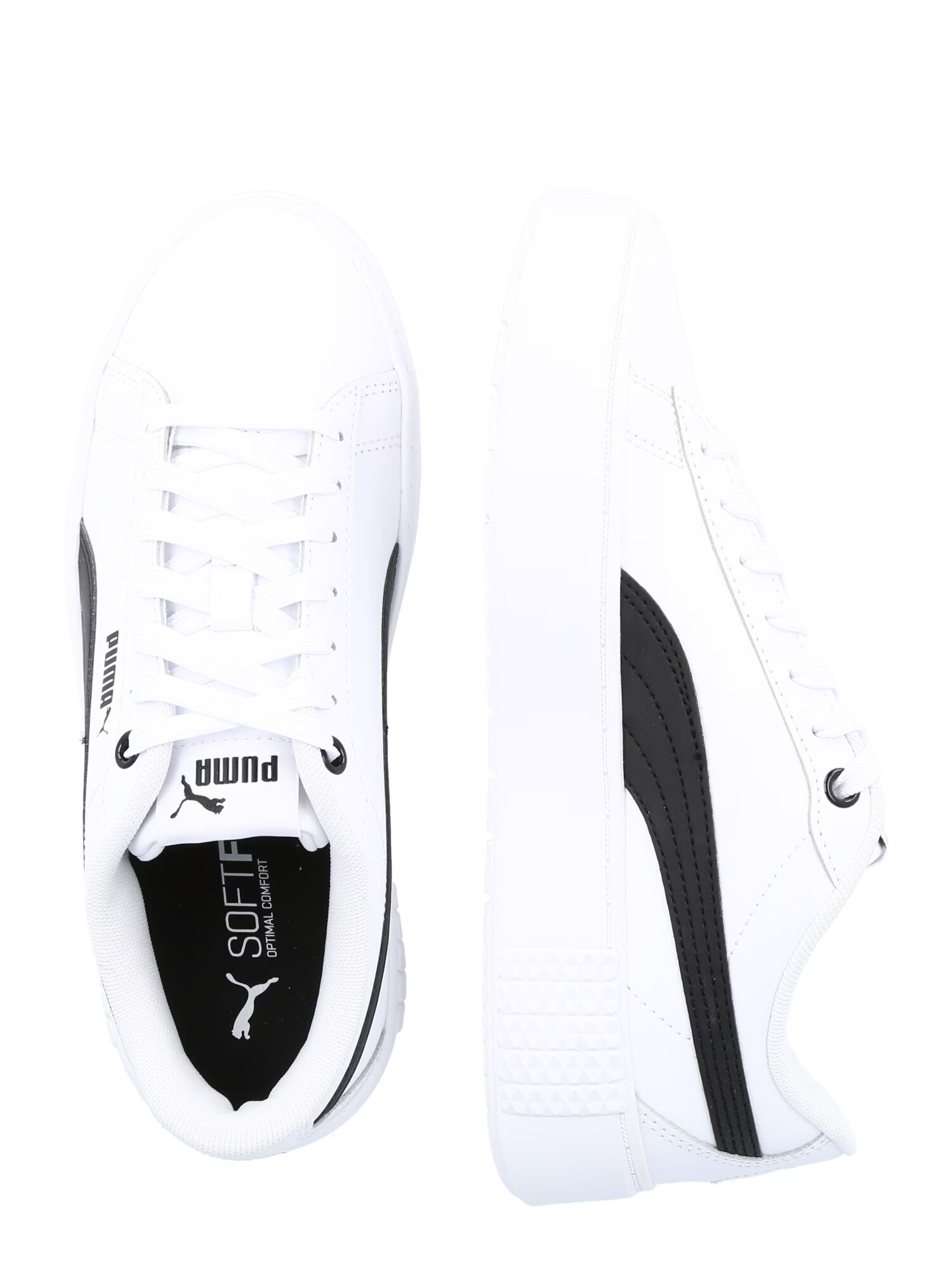 PUMA Sneaker low negru / alb - Pled.ro