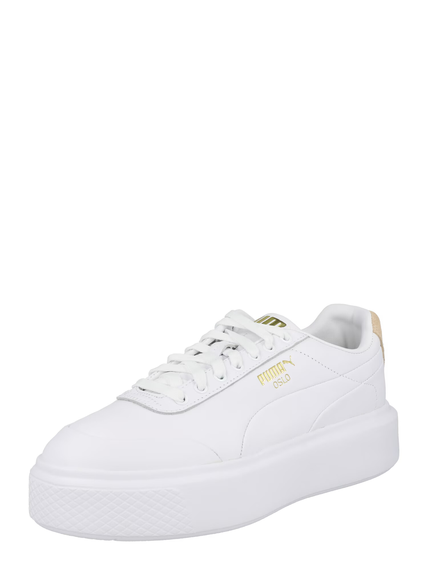 PUMA Sneaker low 'Oslo' nisipiu / auriu / alb - Pled.ro