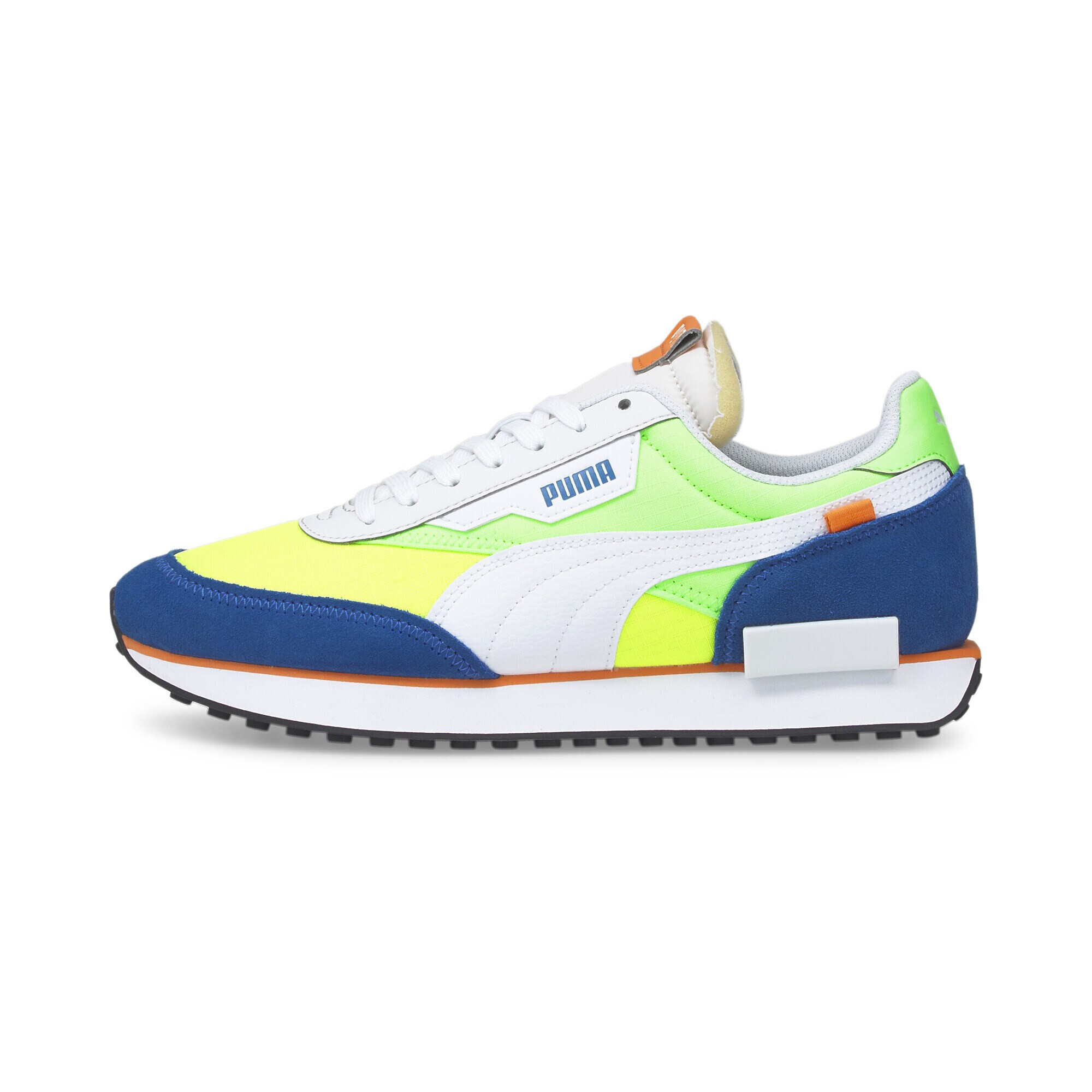 PUMA Sneaker low 'Play On' albastru cobalt / galben / verde deschis / alb - Pled.ro