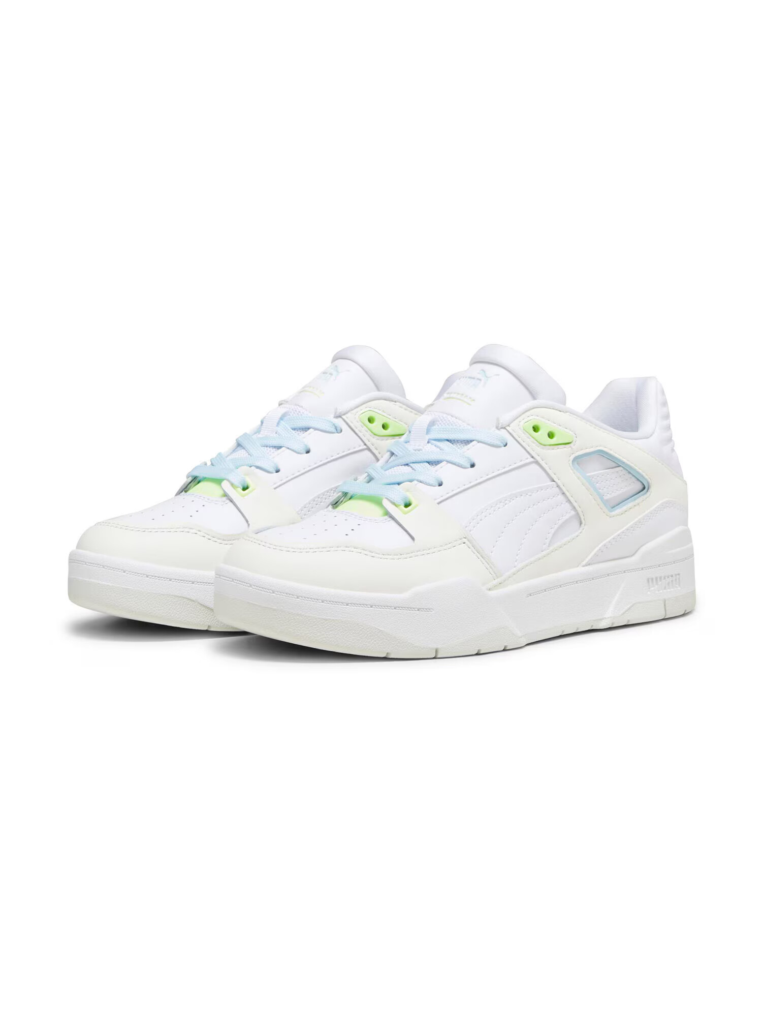 PUMA Sneaker low 'Slipstream' albastru deschis / verde limetă / alb - Pled.ro