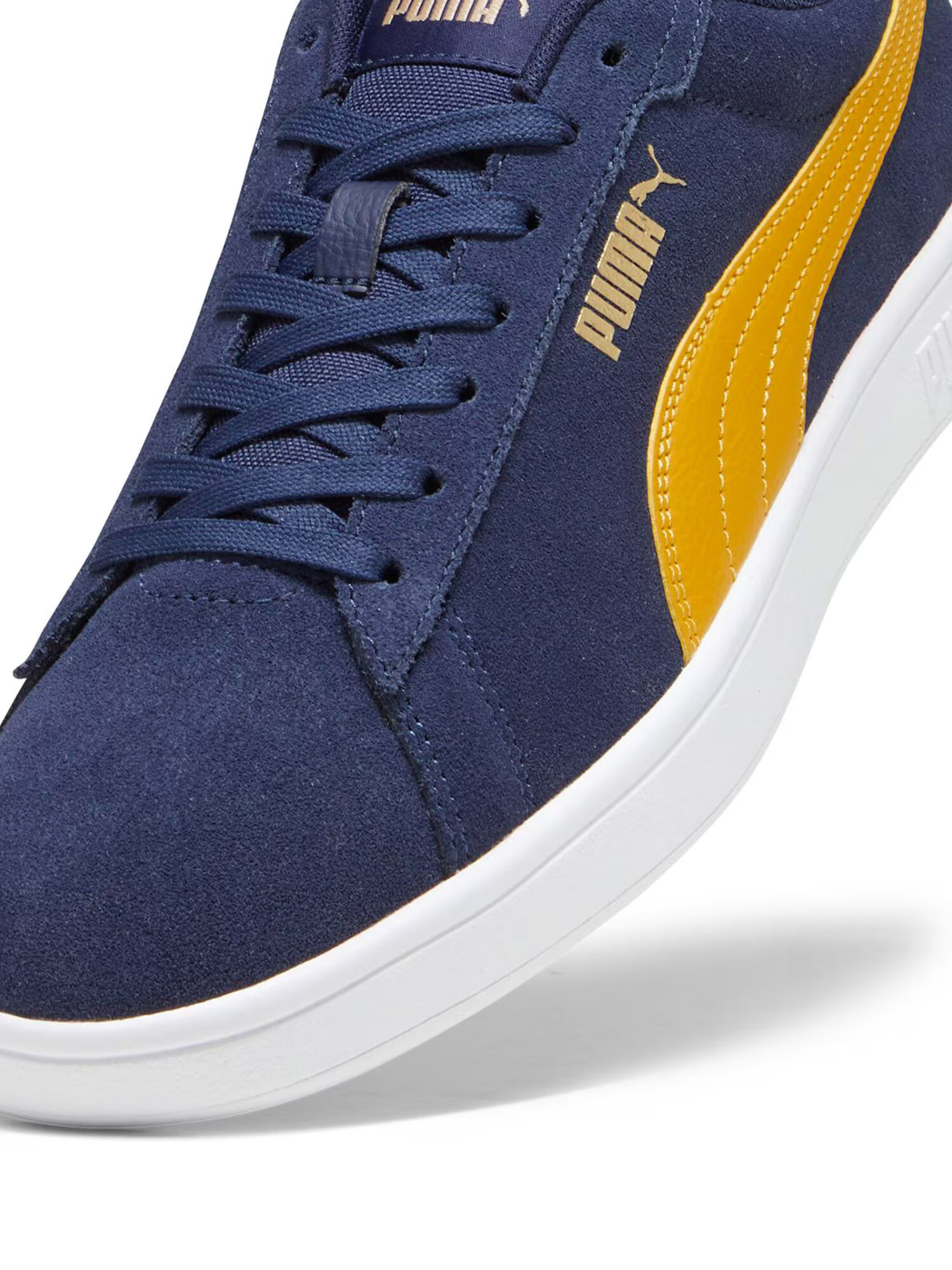 PUMA Sneaker low 'Smash 3.0' bleumarin / galben / auriu - Pled.ro