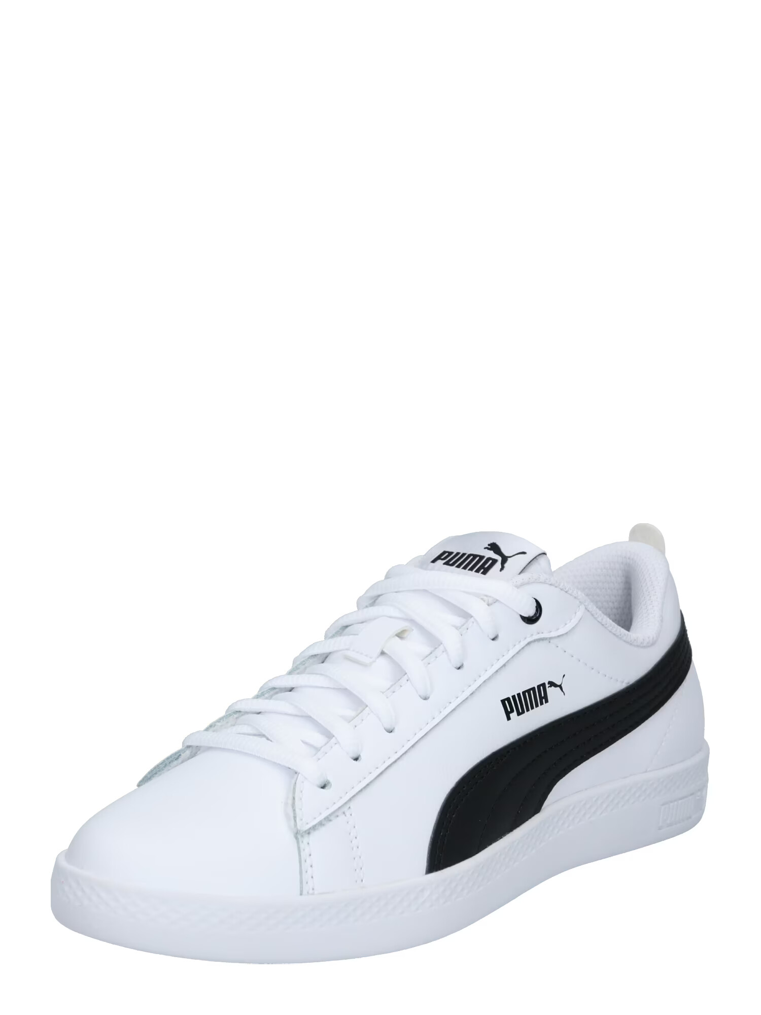 PUMA Sneaker low 'Smash Wns v2 L' negru / alb - Pled.ro