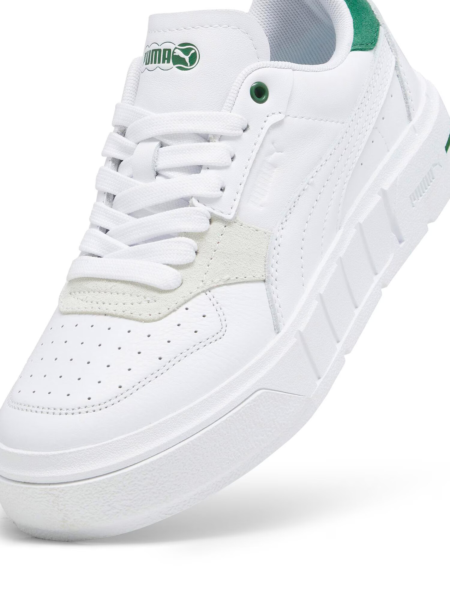 PUMA Sneaker low verde / alb - Pled.ro