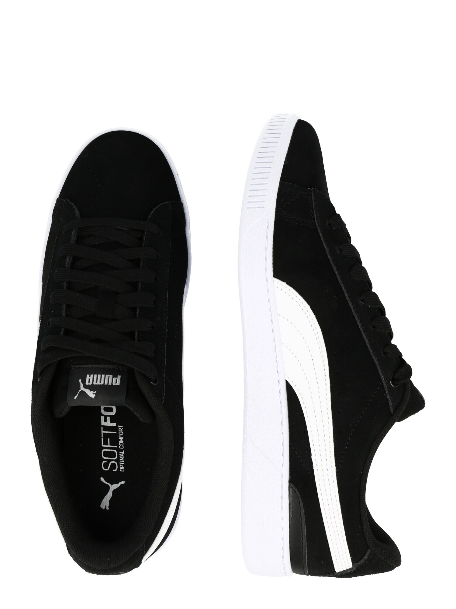 PUMA Sneaker low 'Vikky' negru / alb - Pled.ro