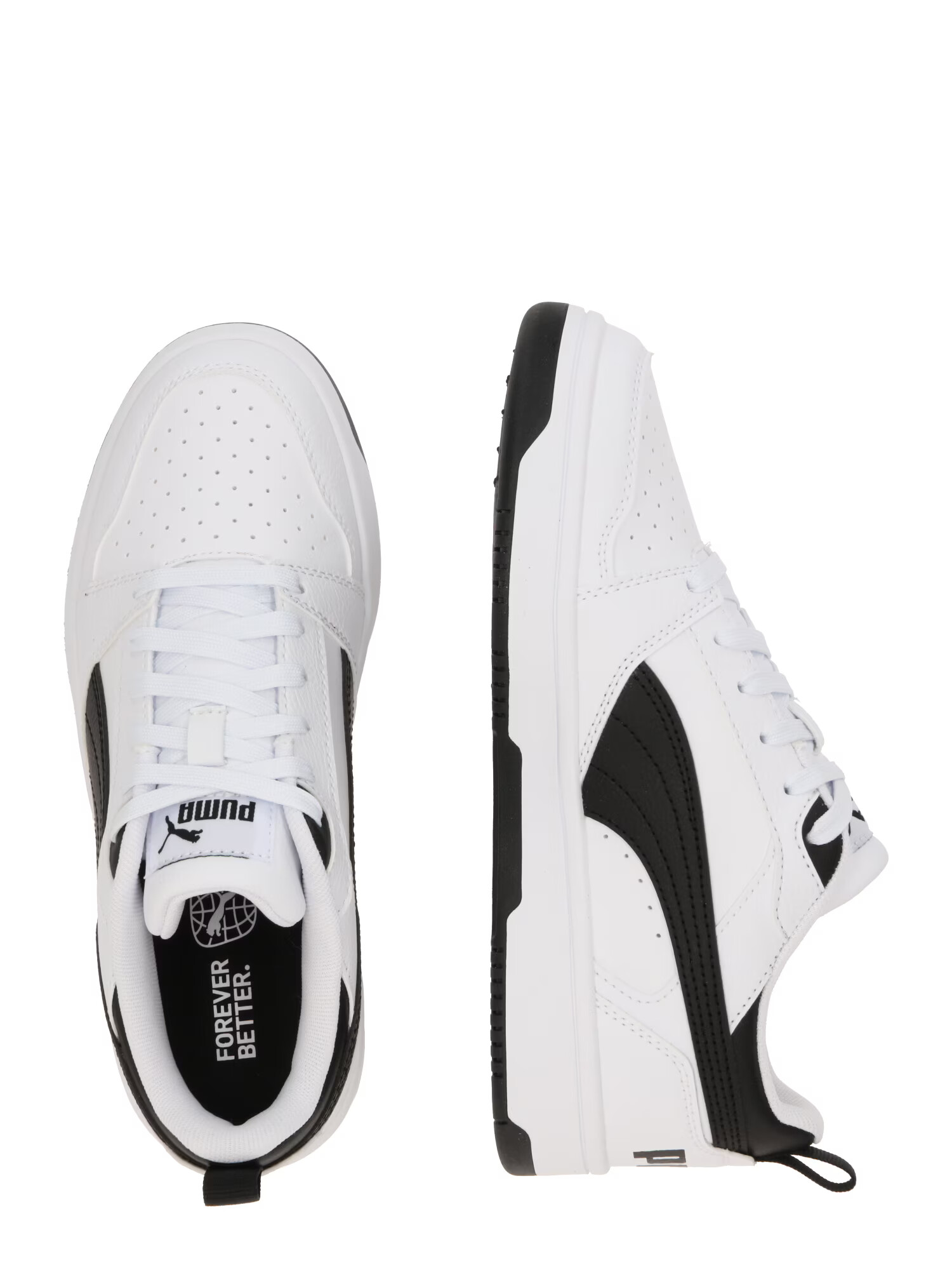 PUMA Sneaker 'Rebound V6' negru / alb - Pled.ro