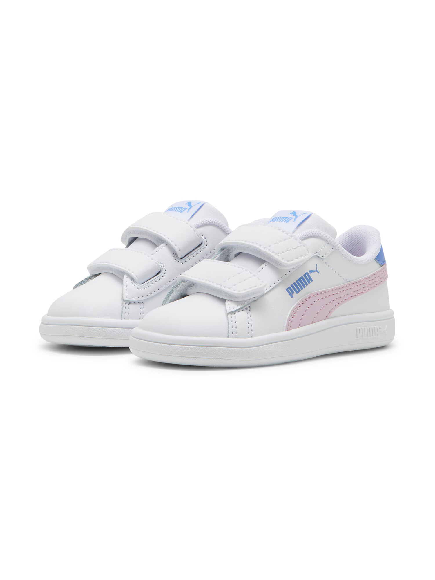 PUMA Sneaker 'Smash 3.0' albastru deschis / roz deschis / alb - Pled.ro