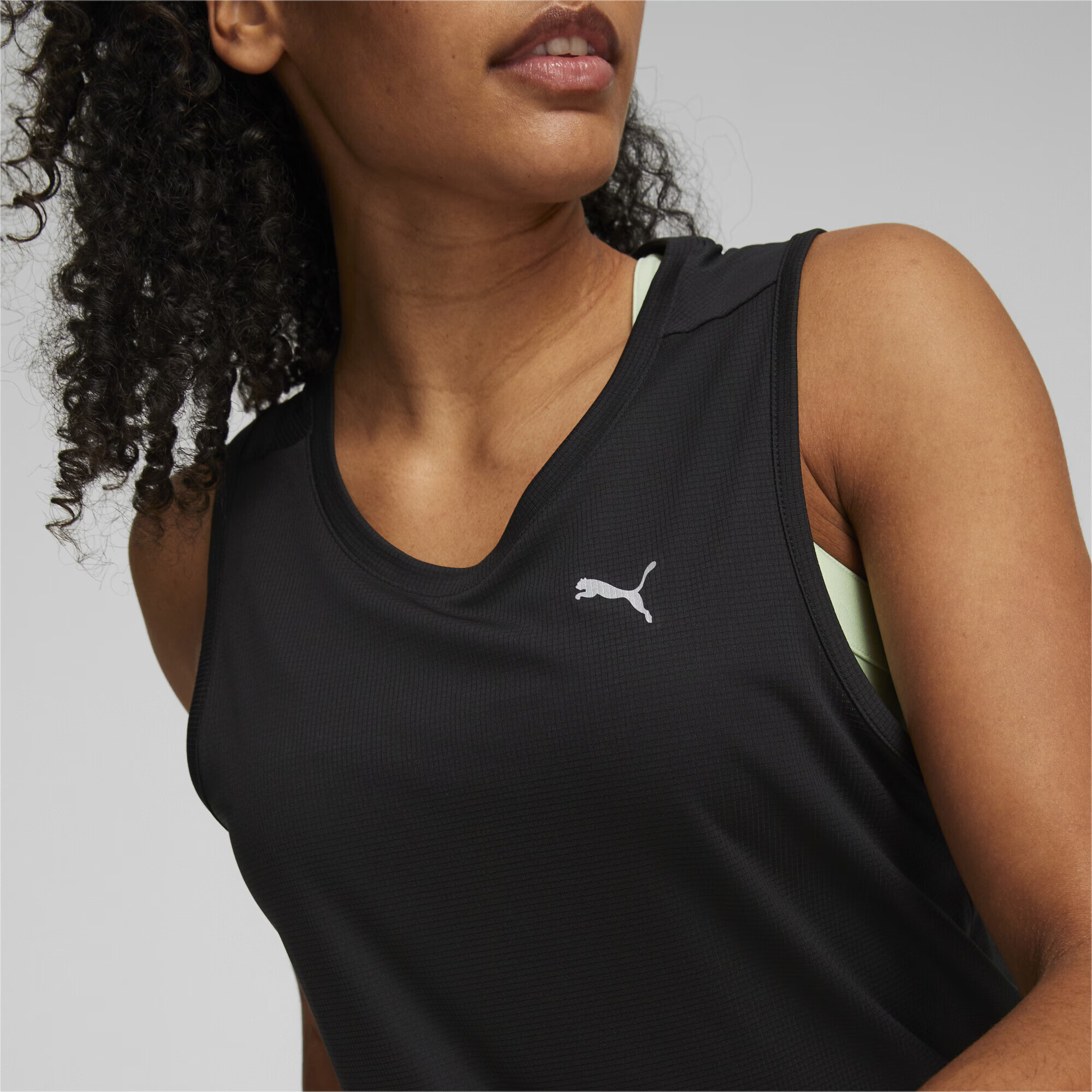 PUMA Sport top albastru marin / alb - Pled.ro