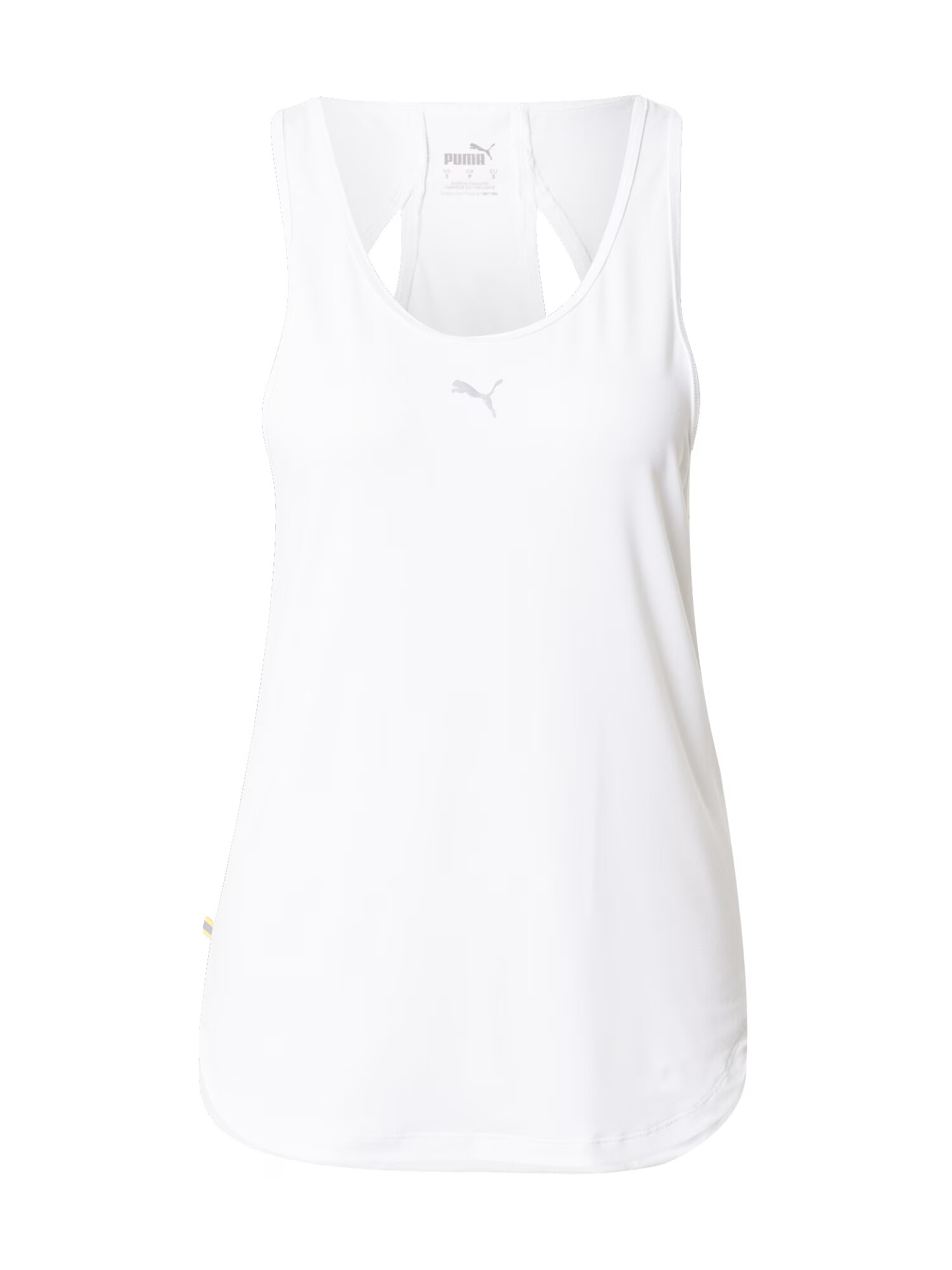 PUMA Sport top 'Favorite' gri argintiu / alb - Pled.ro