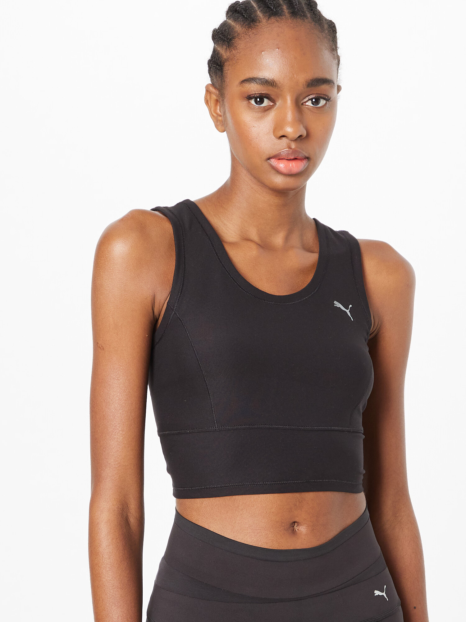 PUMA Sport top gri / negru - Pled.ro