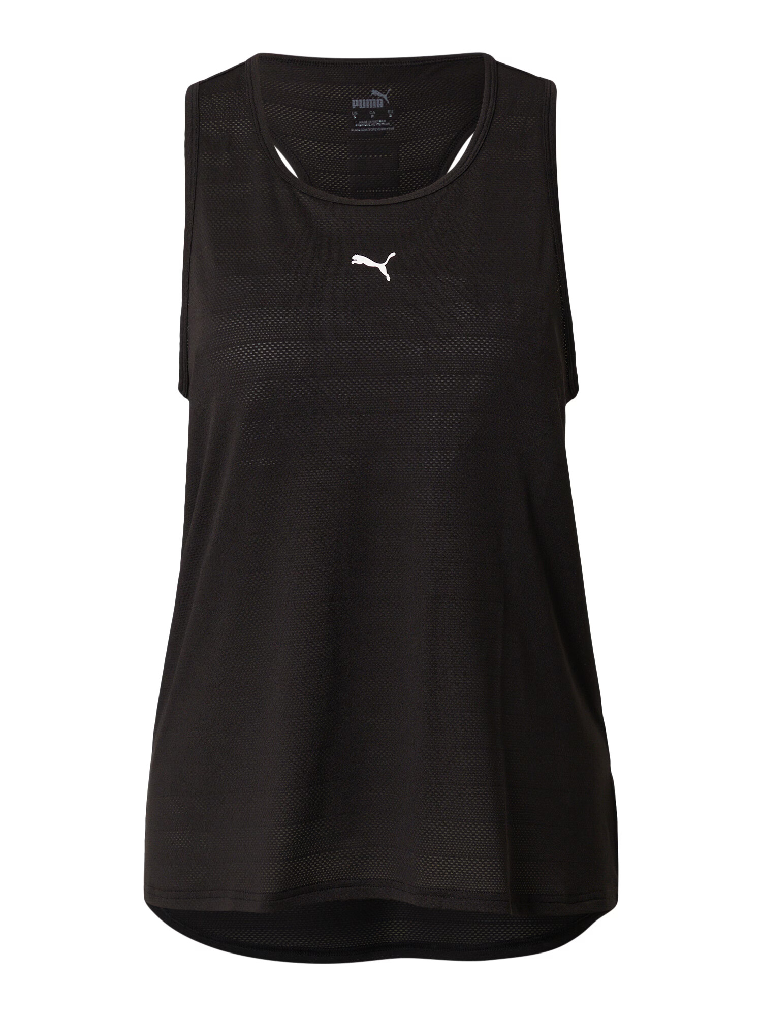 PUMA Sport top 'Train All Day' negru / alb - Pled.ro