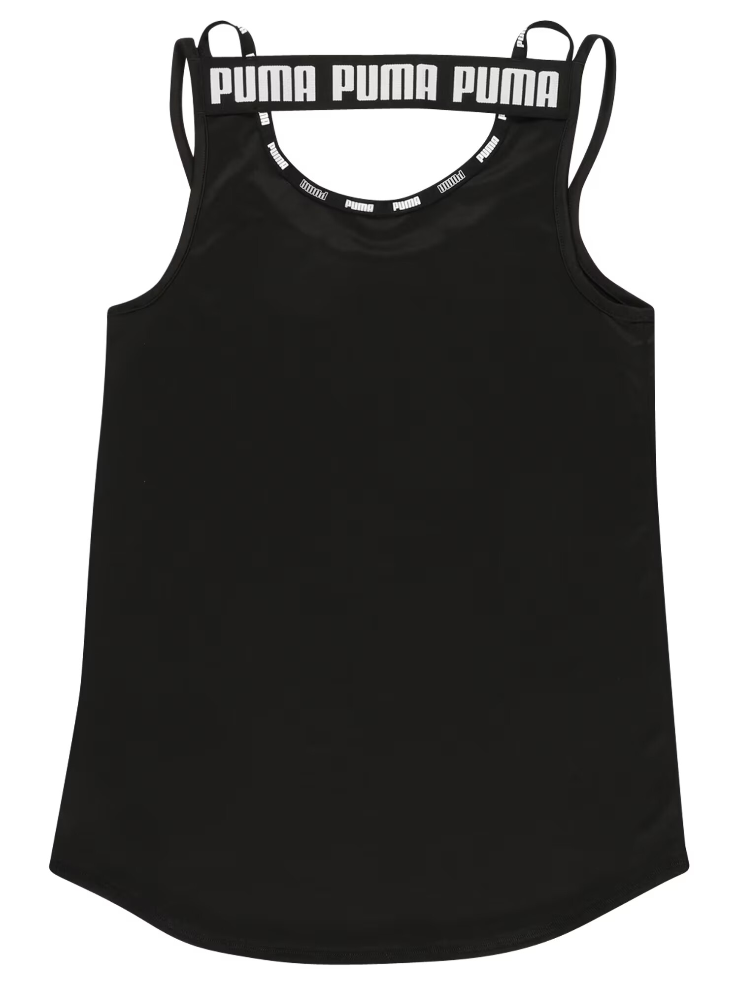 PUMA Sport top negru / alb - Pled.ro