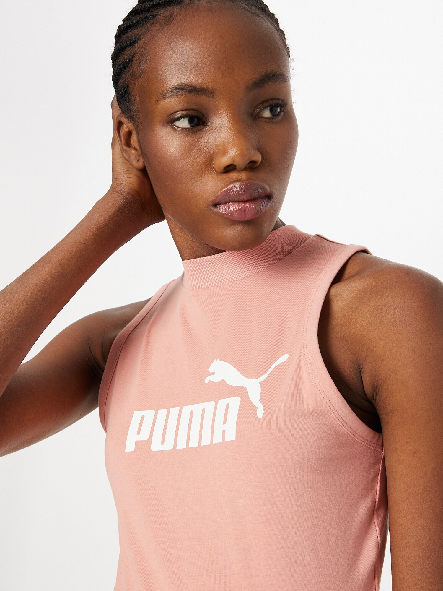 PUMA Sport top roz / alb - Pled.ro