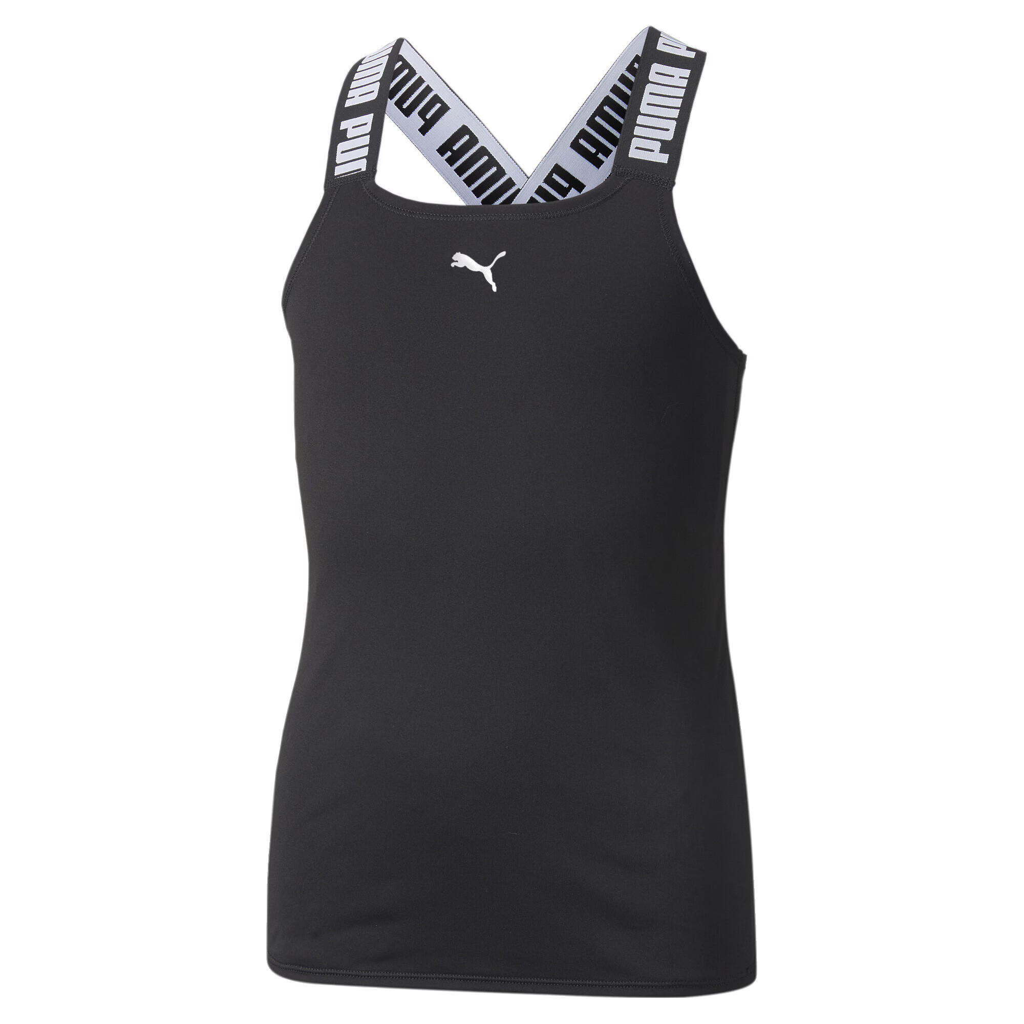 PUMA Sport top 'Runtrian' negru / alb - Pled.ro