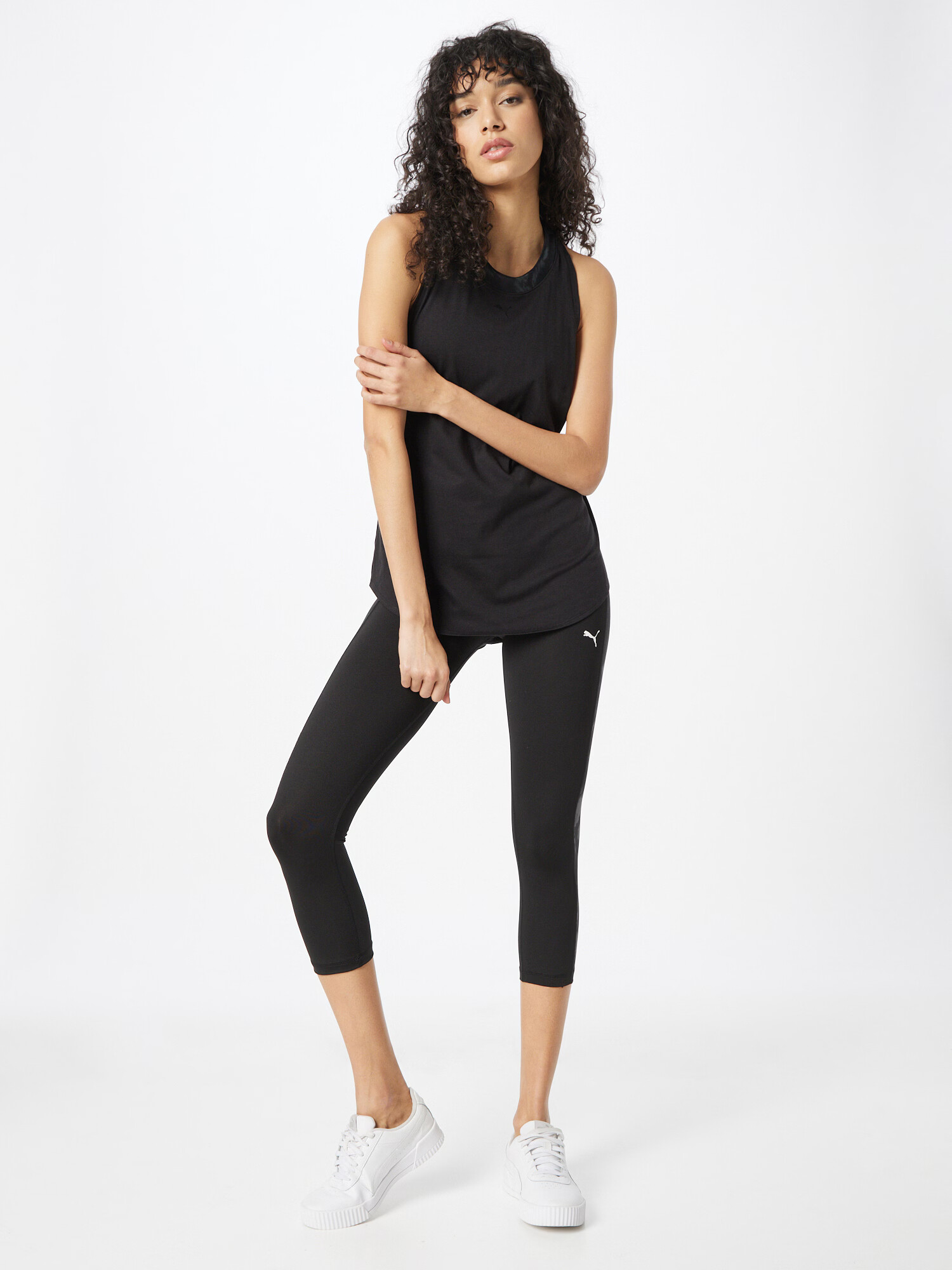 PUMA Sport top 'Safari' negru - Pled.ro