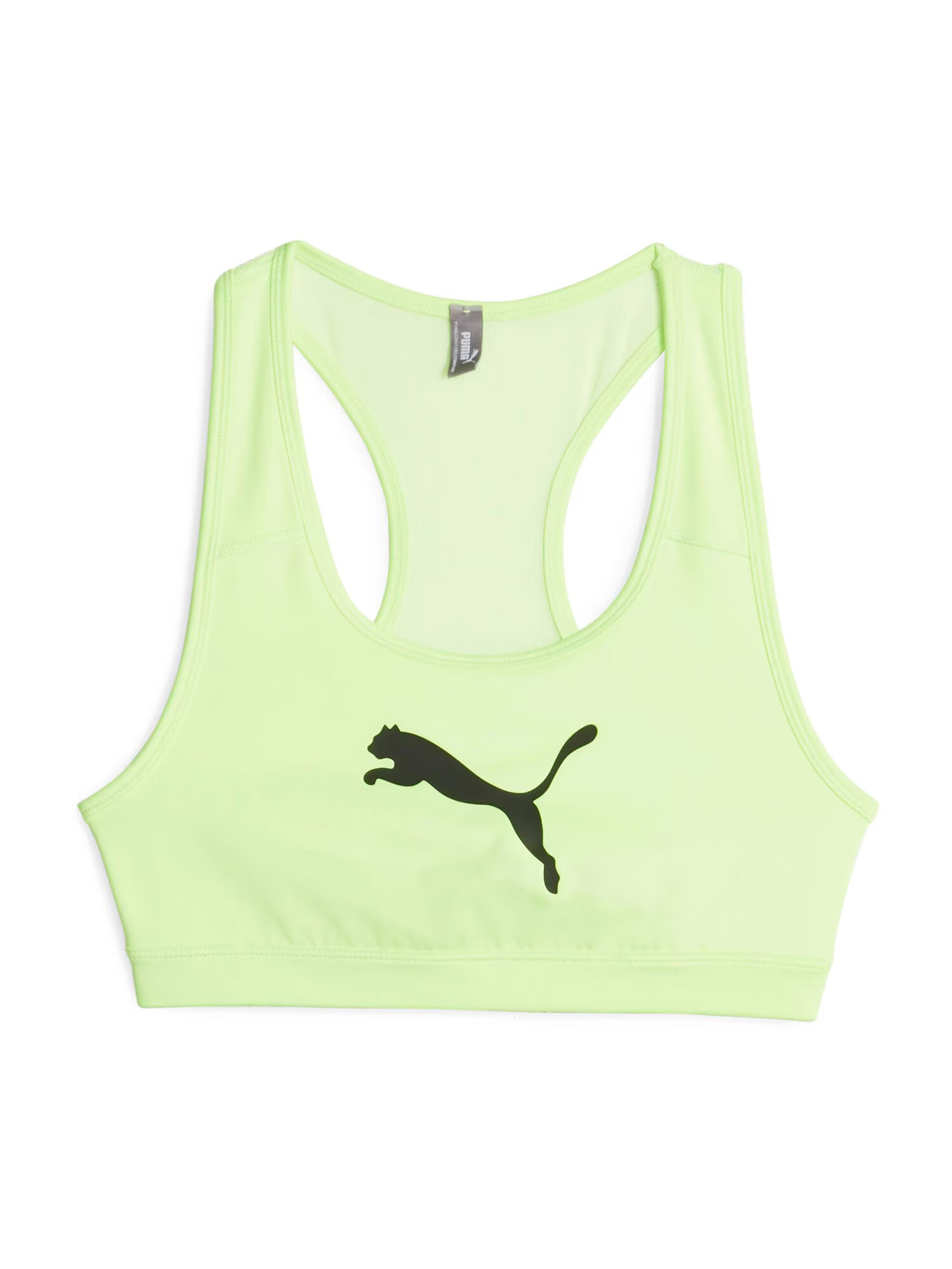 PUMA Sutien sport '4Keeps' verde deschis / negru - Pled.ro