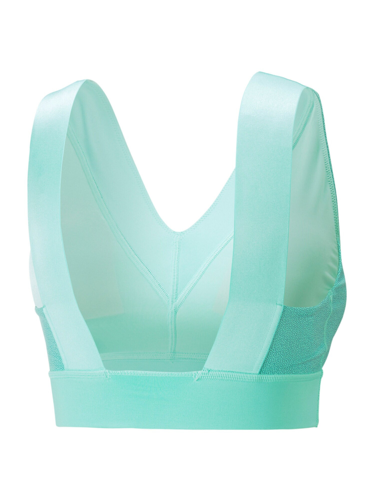 PUMA Sutien sport albastru / verde mentă / negru - Pled.ro