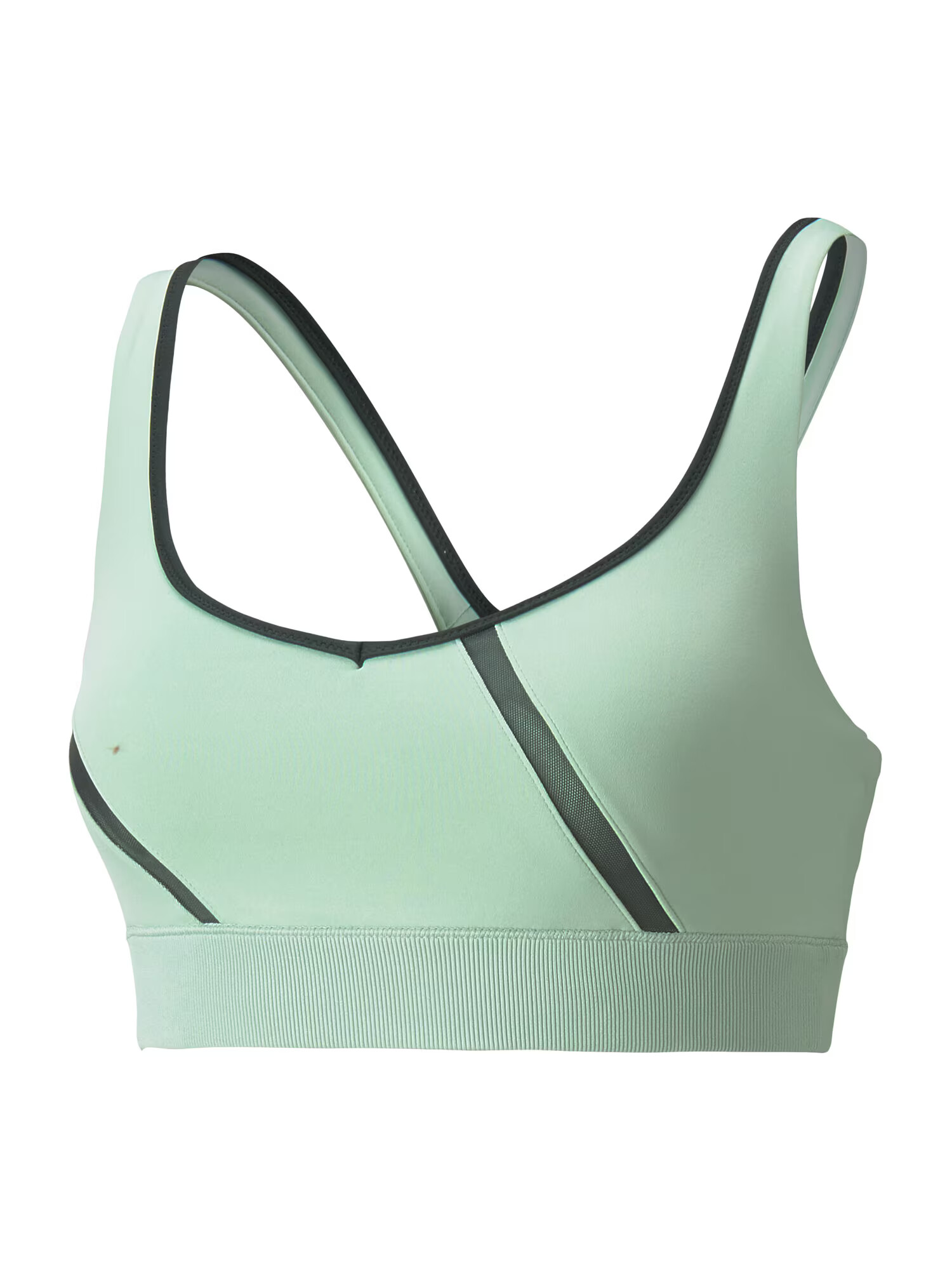 PUMA Sutien sport 'Exhale' verde deschis / negru - Pled.ro