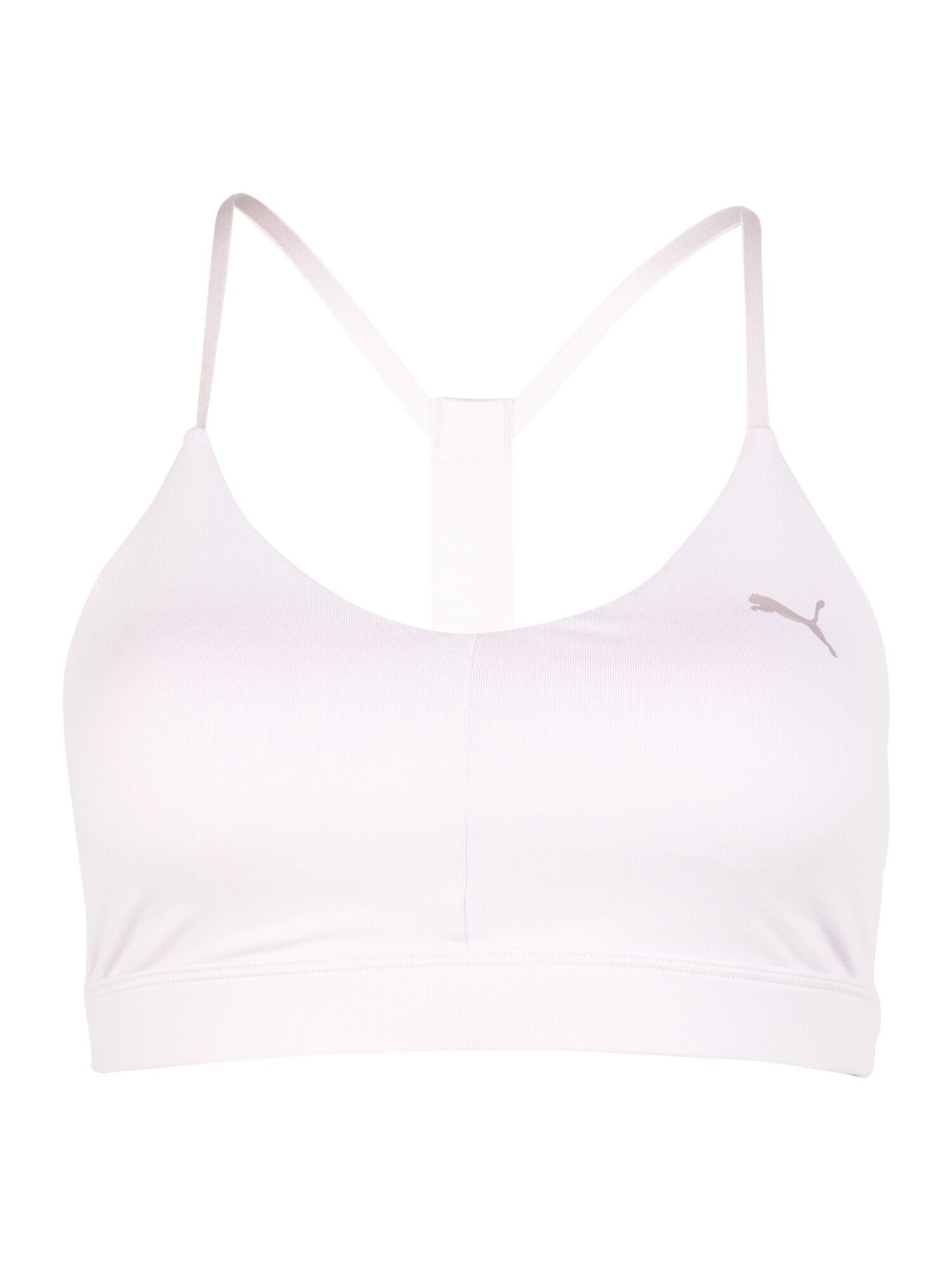 PUMA Sutien sport gri argintiu / mov pastel - Pled.ro