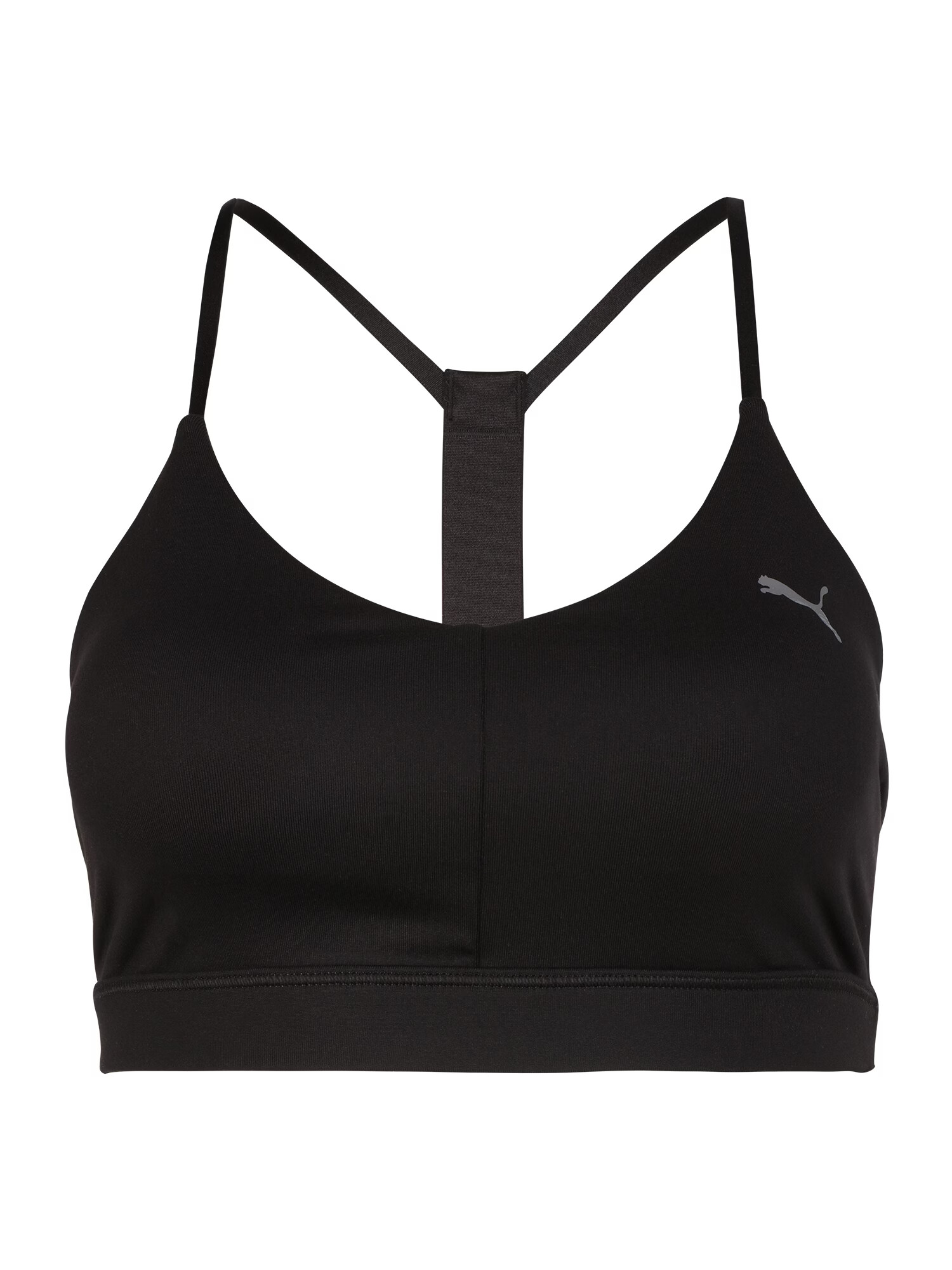 PUMA Sutien sport gri / negru - Pled.ro