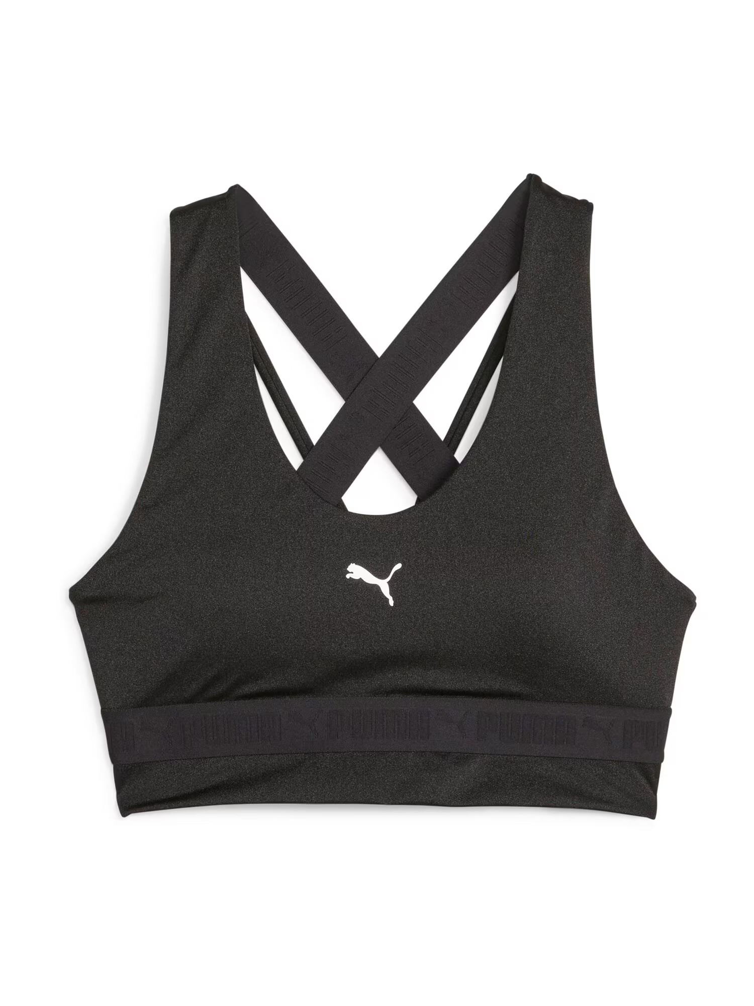 PUMA Sutien sport negru / alb - Pled.ro