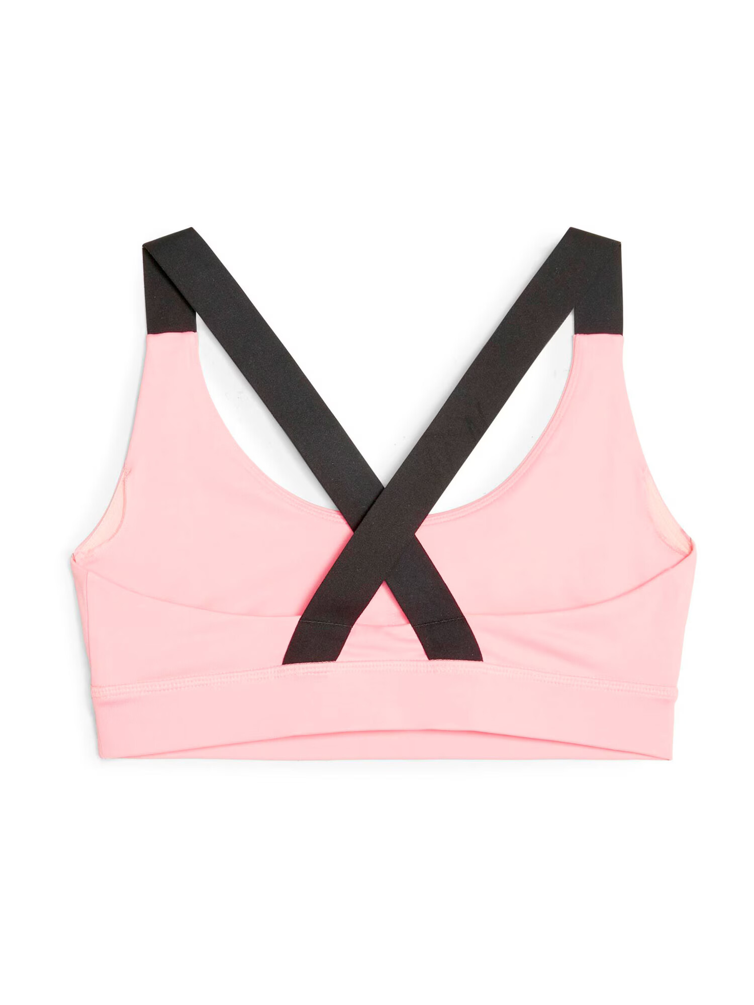 PUMA Sutien sport roz / negru / alb - Pled.ro