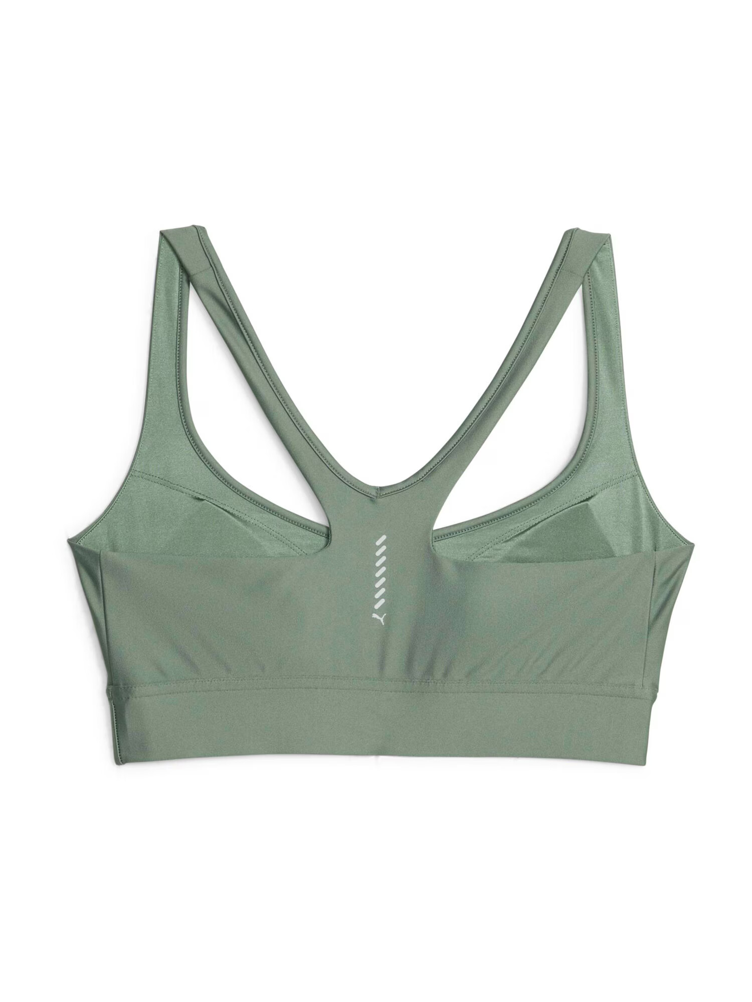 PUMA Sutien sport verde / alb - Pled.ro