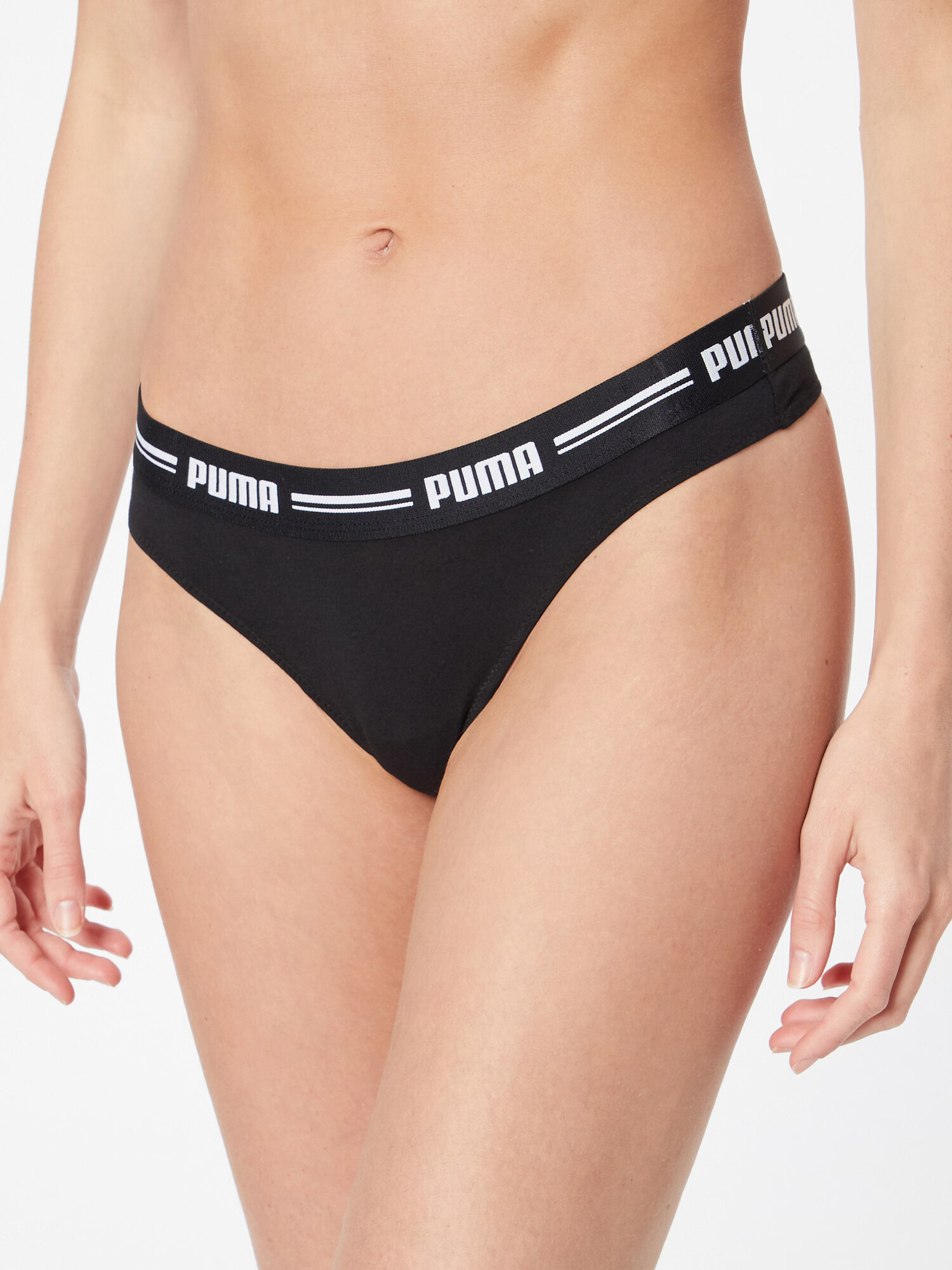 PUMA Tanga negru / alb - Pled.ro