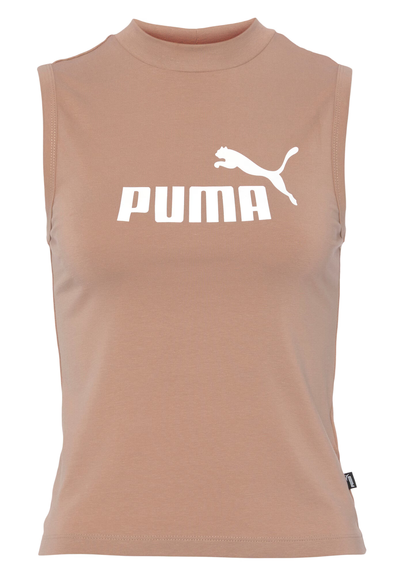 PUMA Sport top șamoa / alb - Pled.ro