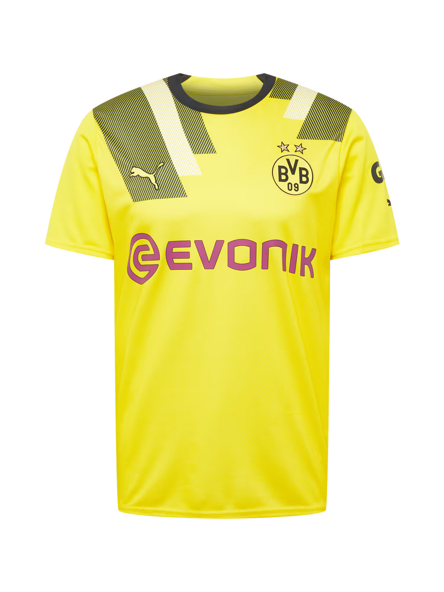 PUMA Tricot 'Borussia Dortmund 2022/2023' galben / roșu burgundy / negru / alb - Pled.ro