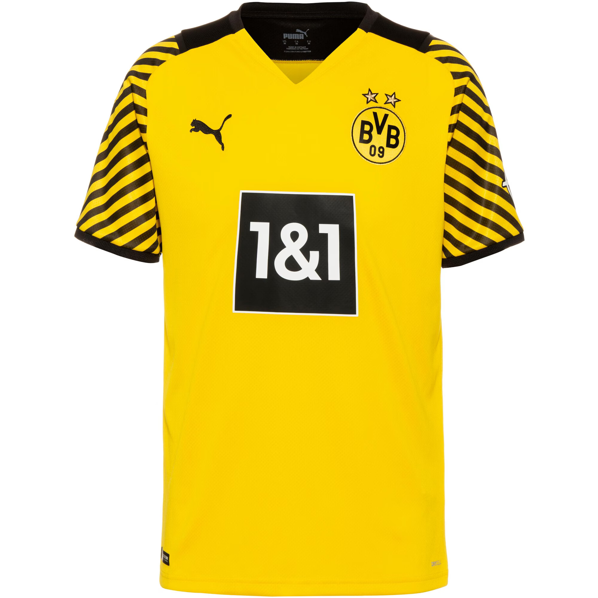 PUMA Tricot 'Borussia Dortmund' galben citron / negru / alb - Pled.ro