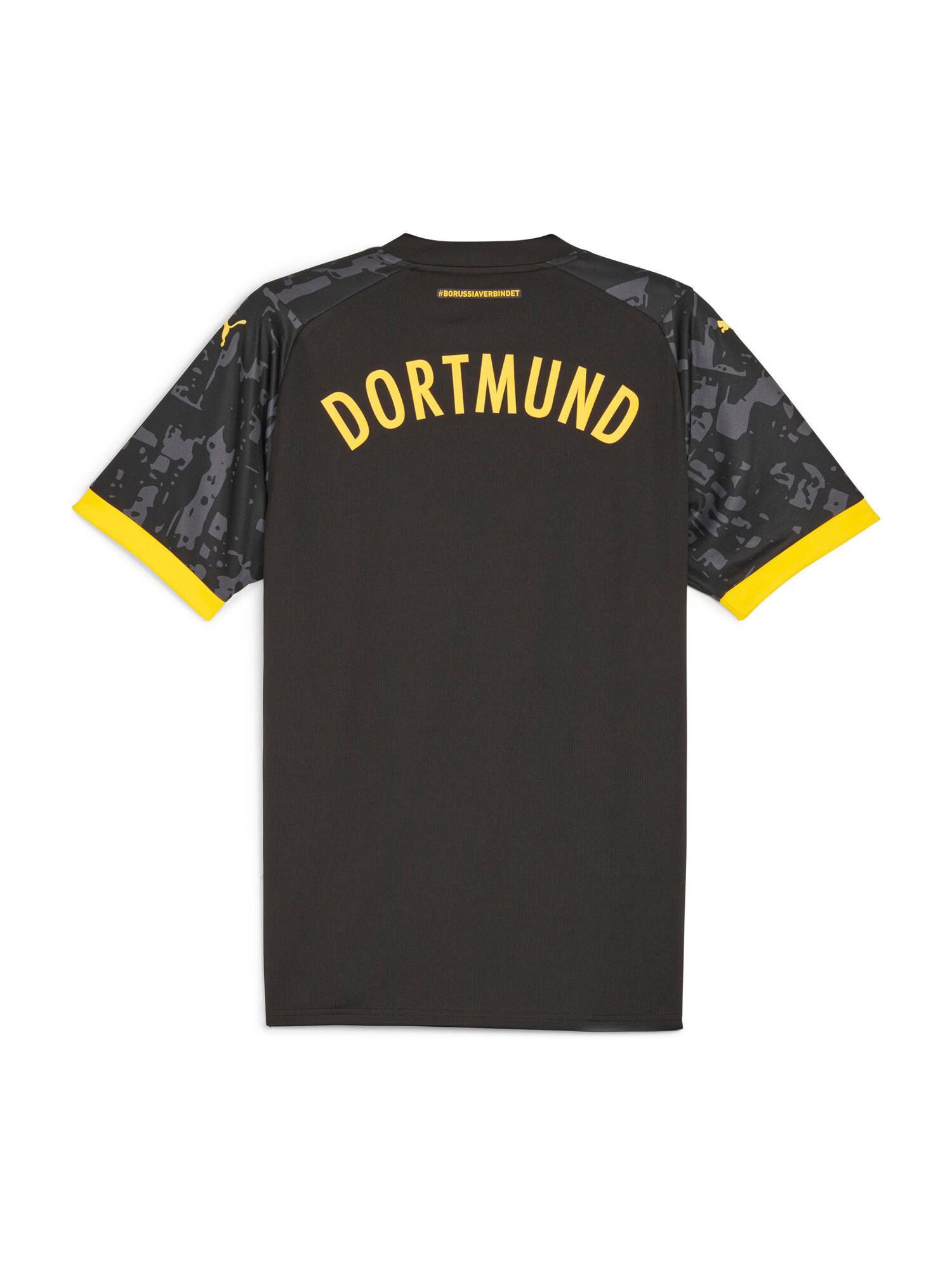 PUMA Tricot 'Borussia Dortmund' galben / gri / negru / alb - Pled.ro