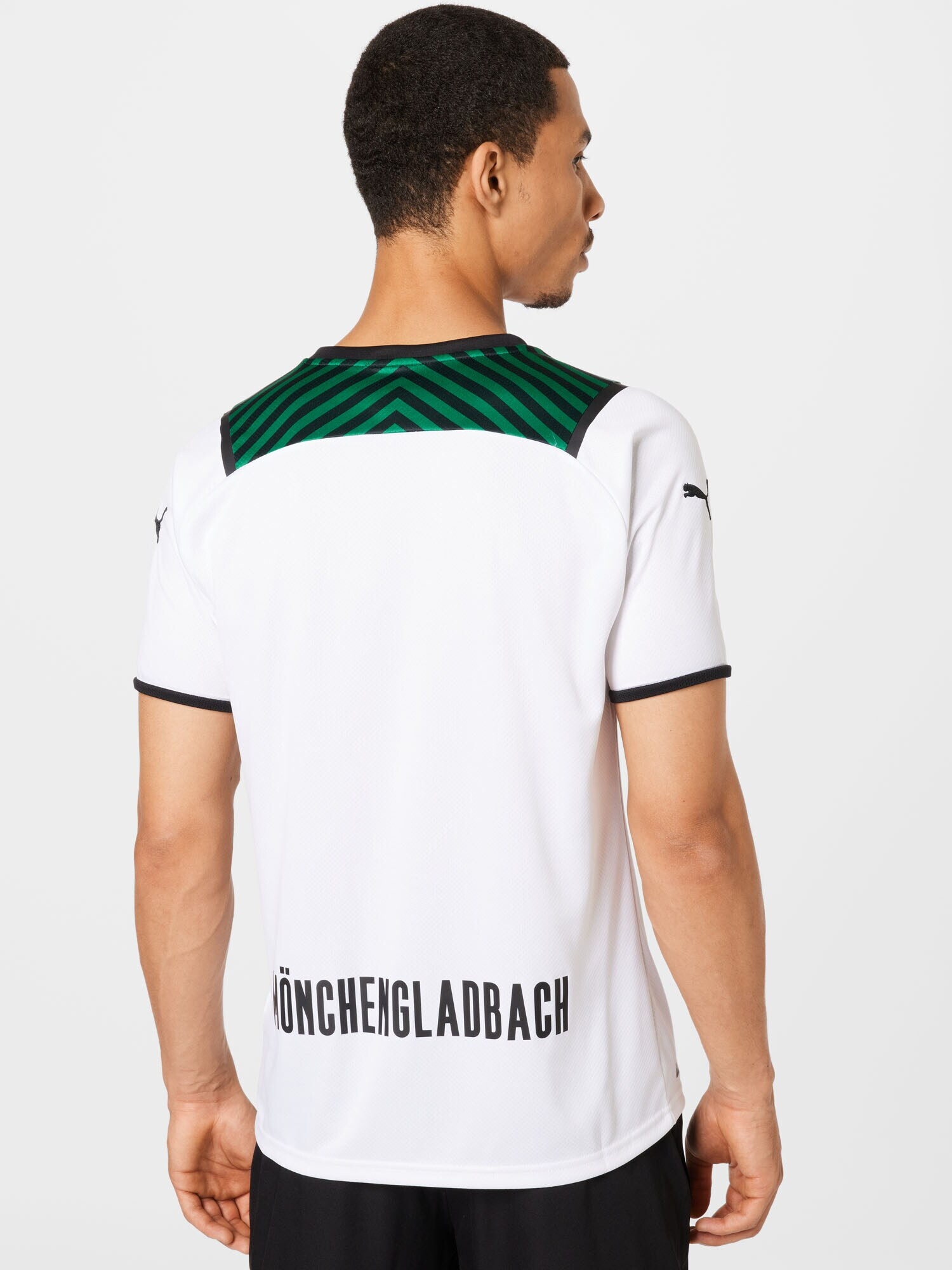 PUMA Tricot 'Borussia Mönchengladbach' verde / portocaliu / negru / alb - Pled.ro