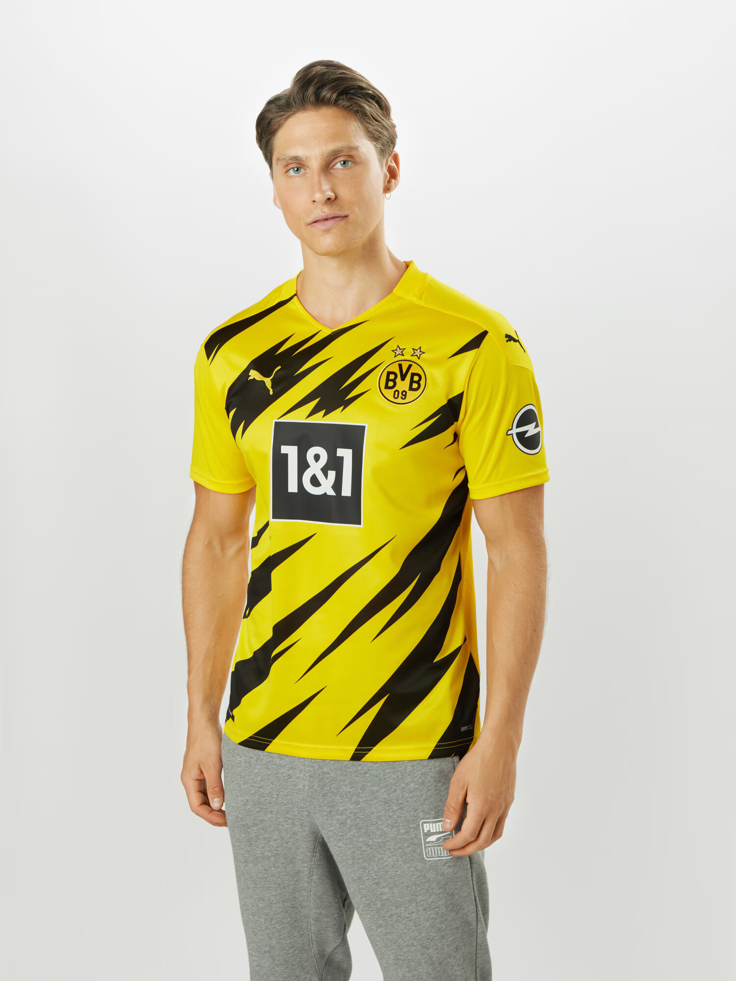 PUMA Tricot 'BVB' galben / negru - Pled.ro