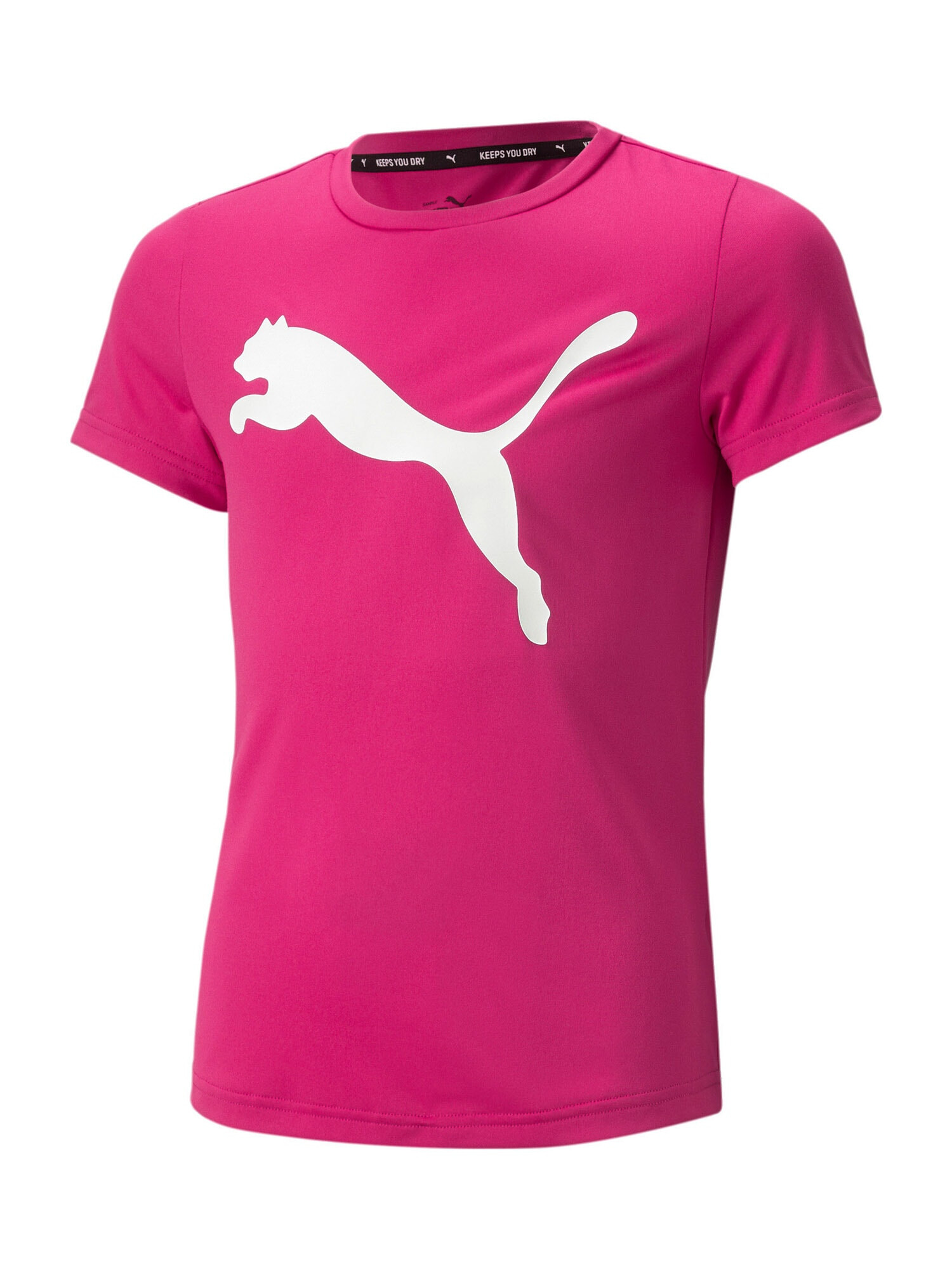 PUMA Tricou funcțional magenta / alb - Pled.ro