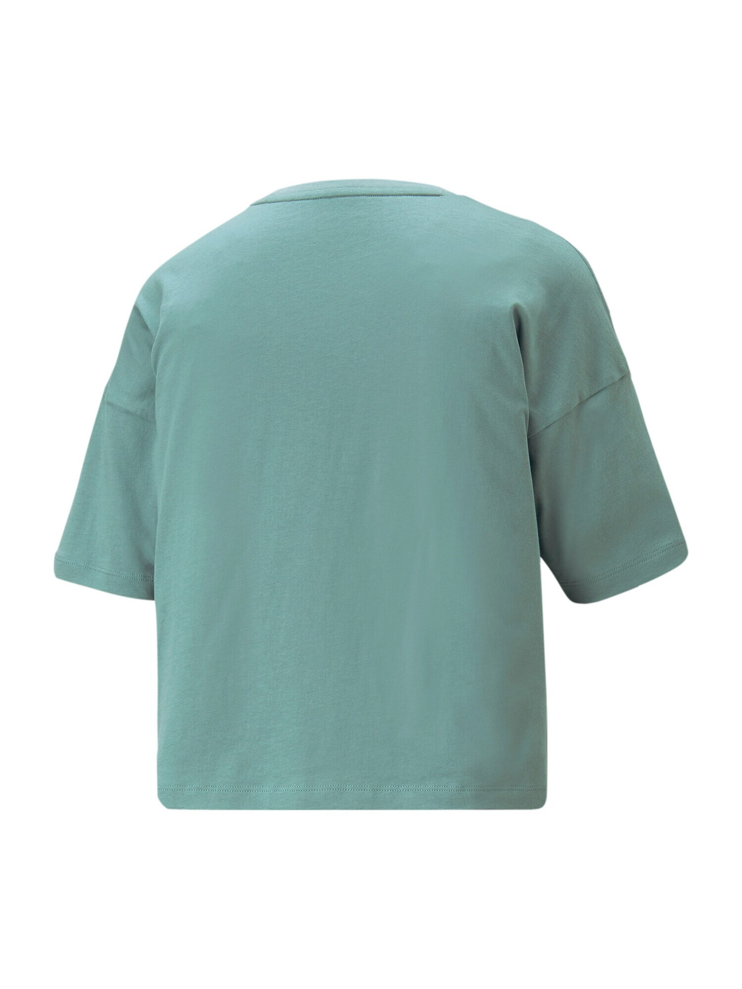 PUMA Tricou albastru pastel / alb - Pled.ro