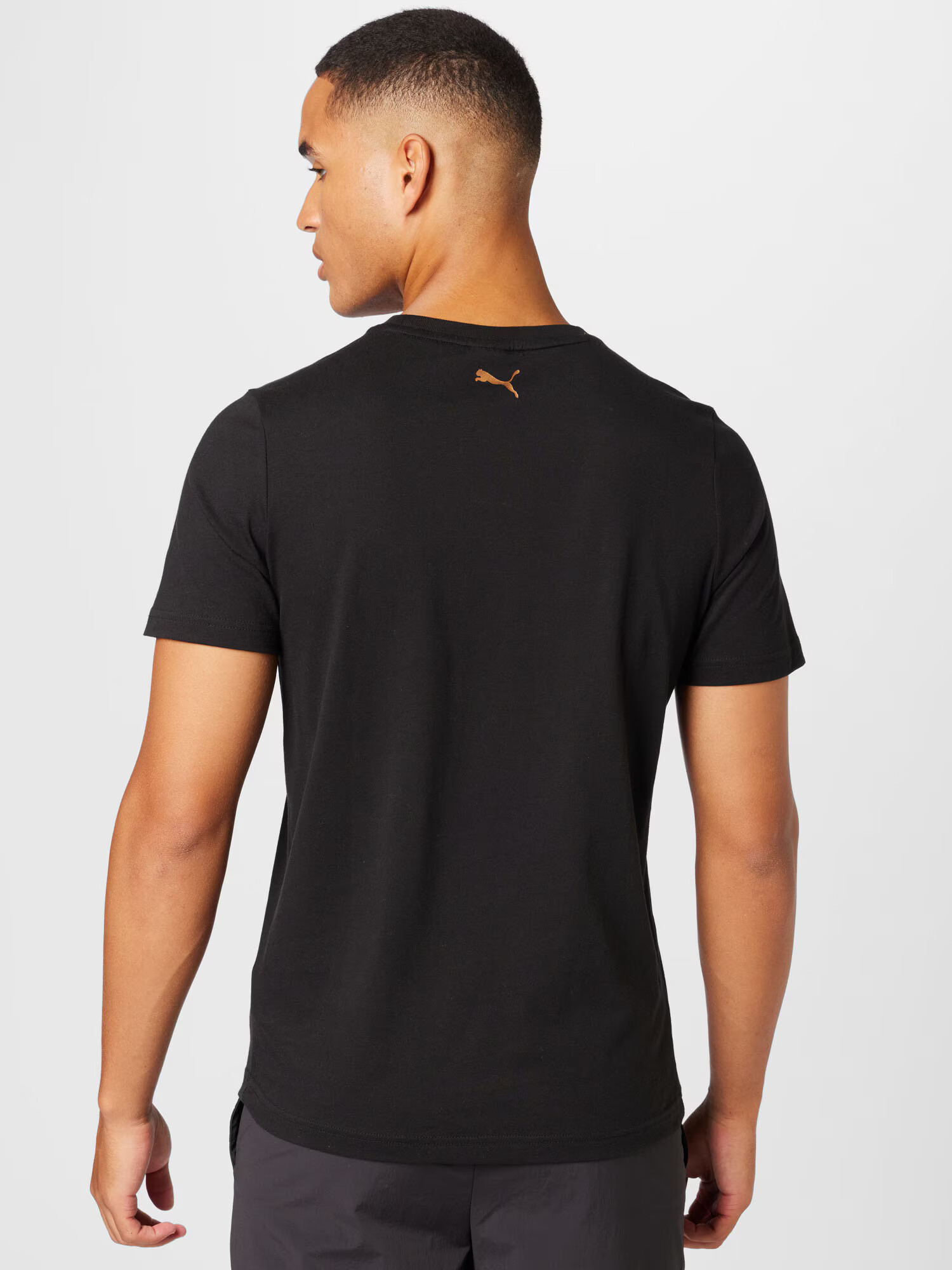 PUMA Tricou funcțional auriu / negru - Pled.ro