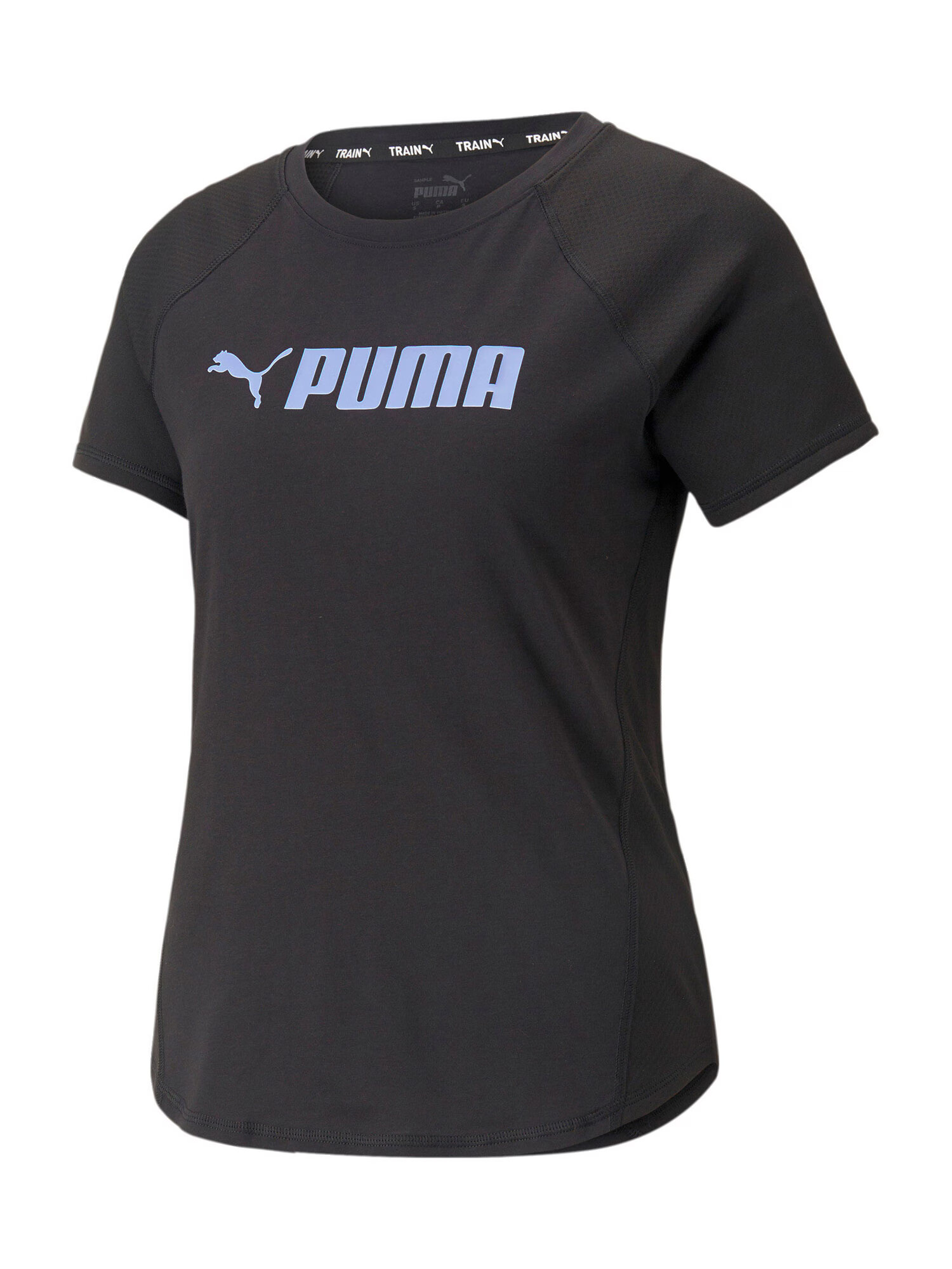 PUMA Tricou funcțional azuriu / negru - Pled.ro