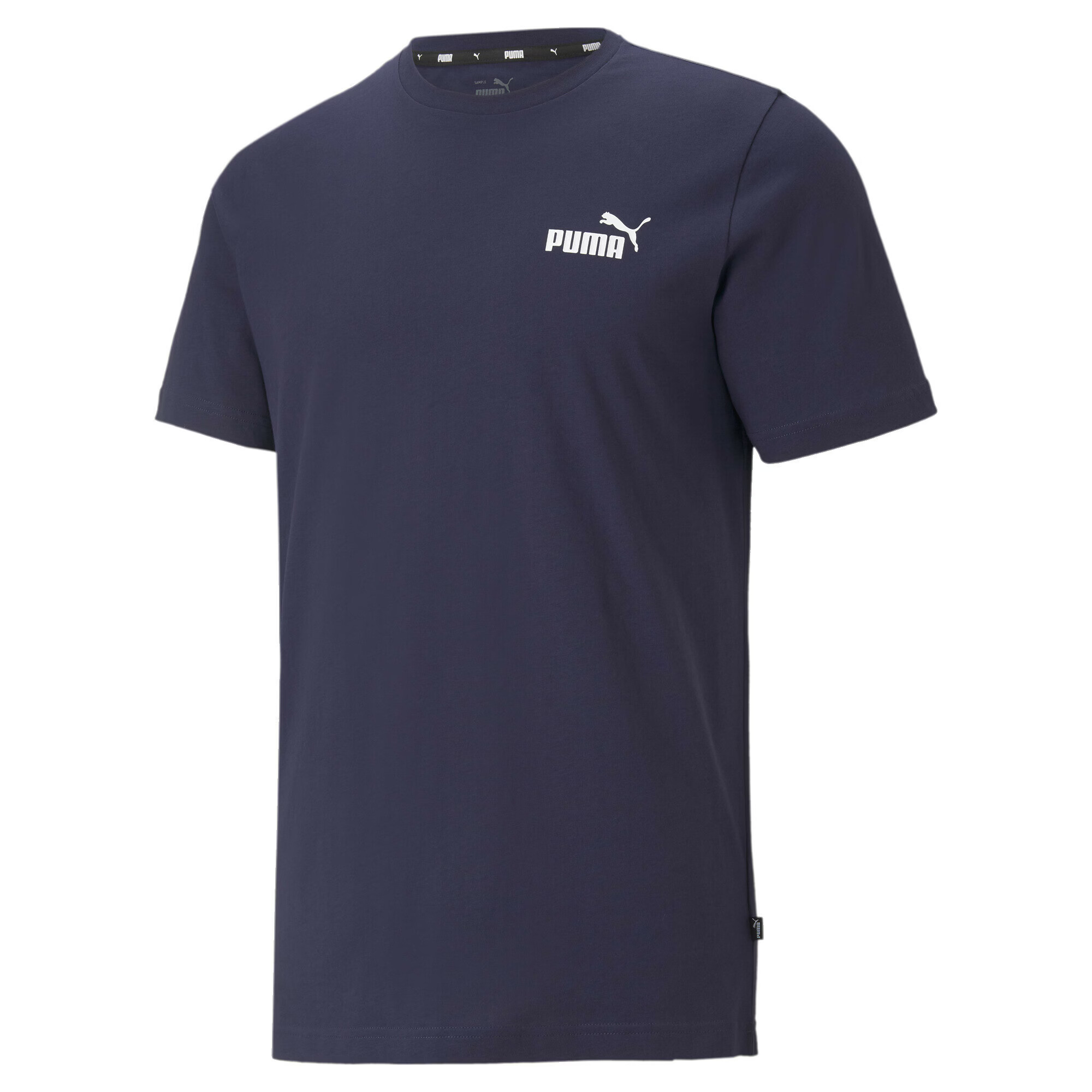 PUMA Tricou funcțional bleumarin / alb - Pled.ro