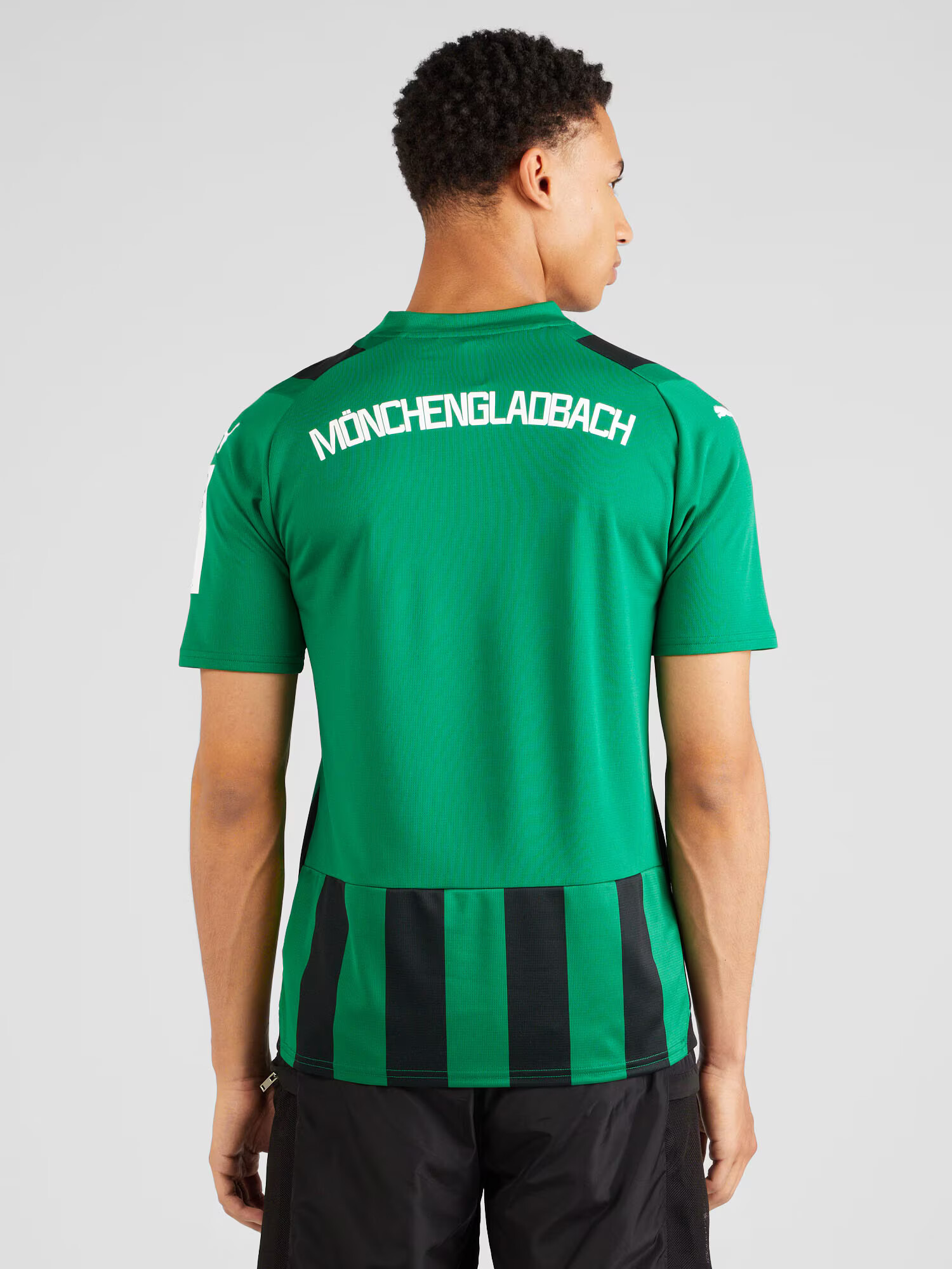 PUMA Tricou funcțional 'Borussia Mönchengladbach 23/24' verde / negru / alb - Pled.ro