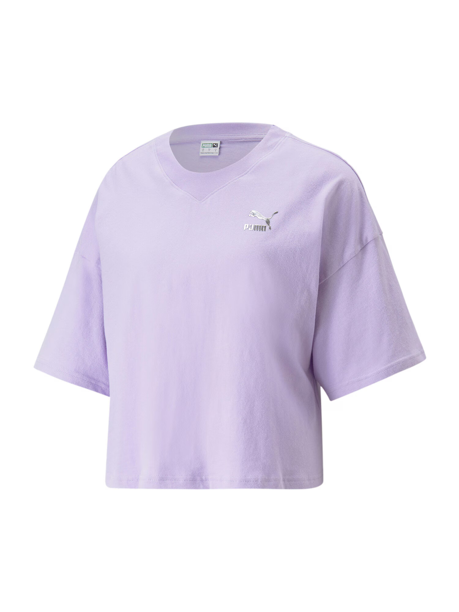 PUMA Tricou funcțional 'DARE TO FEELIN' mauve / argintiu - Pled.ro