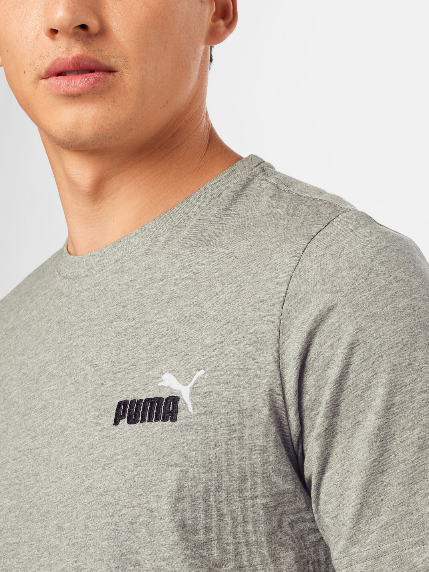 PUMA Tricou funcțional 'Embroidery' gri amestecat - Pled.ro