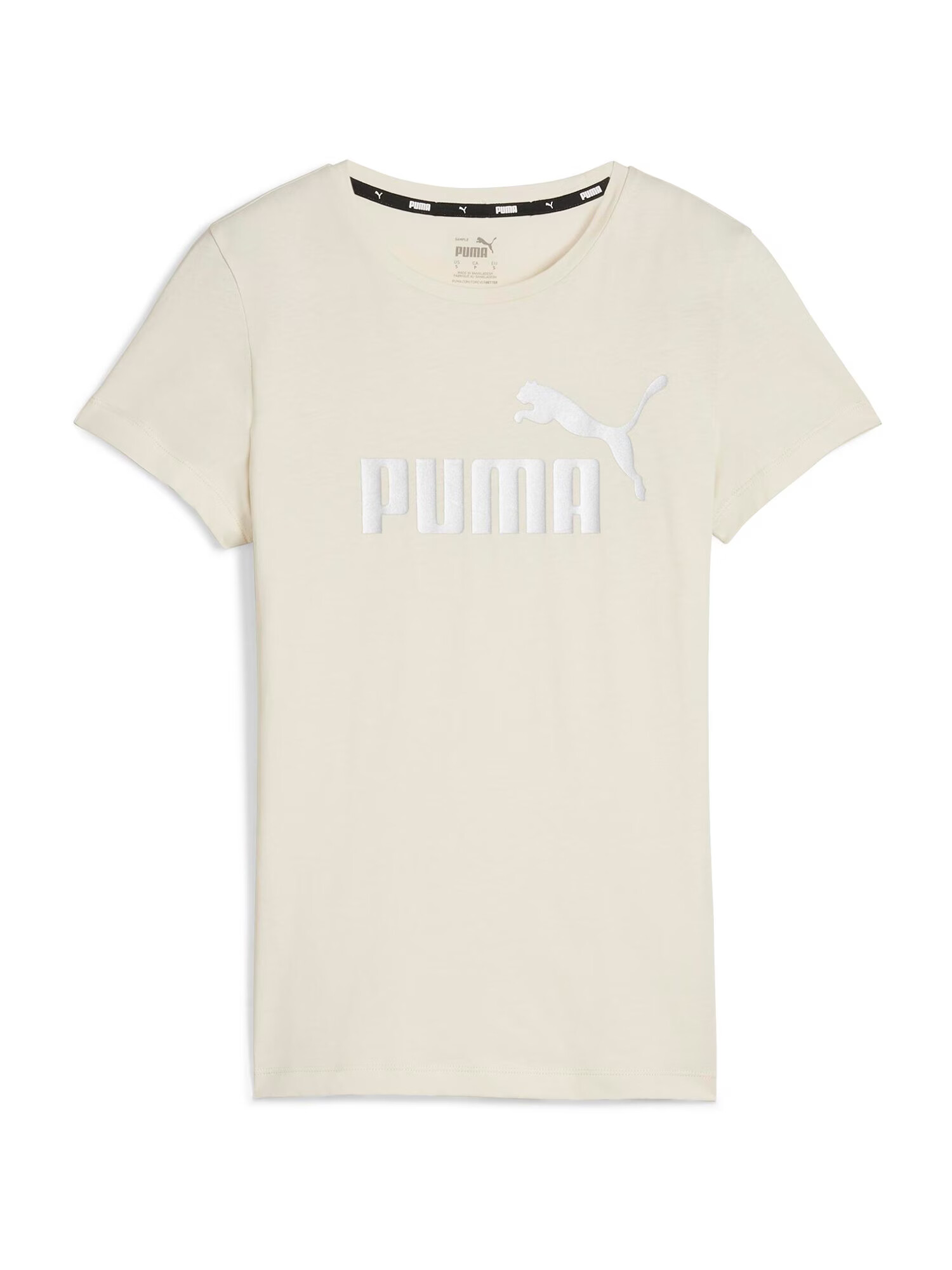 PUMA Tricou funcțional 'Essentials+' alb / alb murdar - Pled.ro