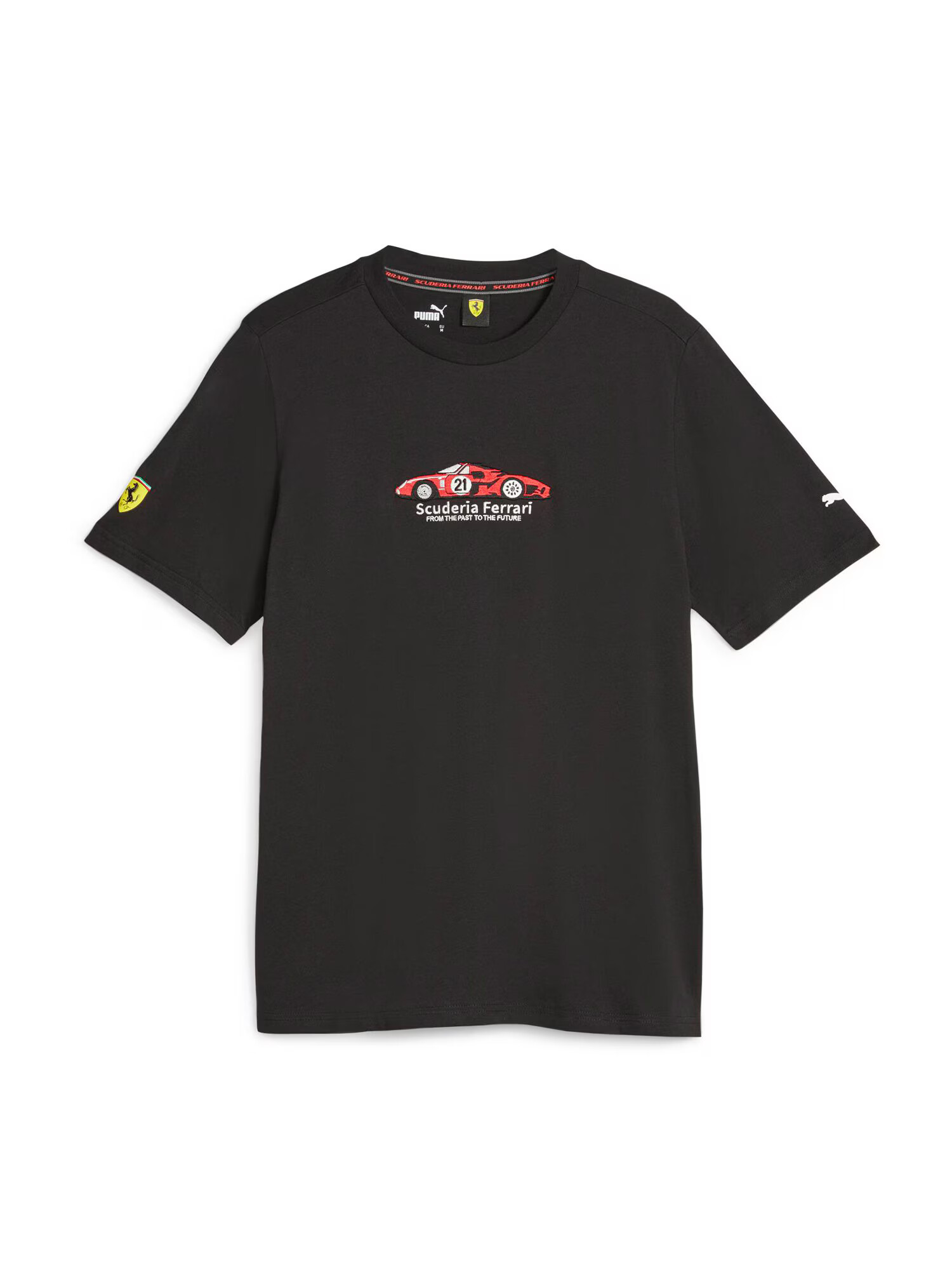 PUMA Tricou funcțional 'Ferrari Race' galben / roșu / negru / alb - Pled.ro