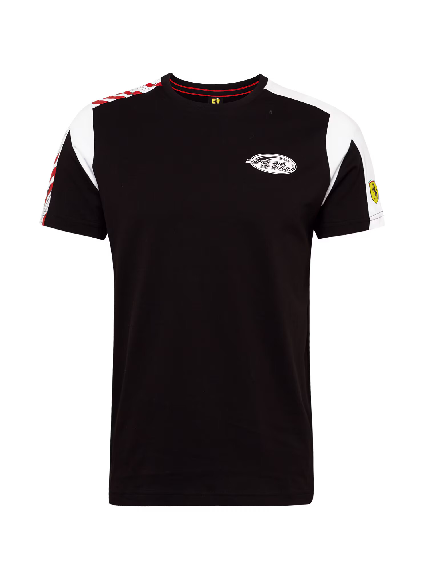 PUMA Tricou funcțional 'Ferrari Race T7' roșu deschis / negru / alb - Pled.ro