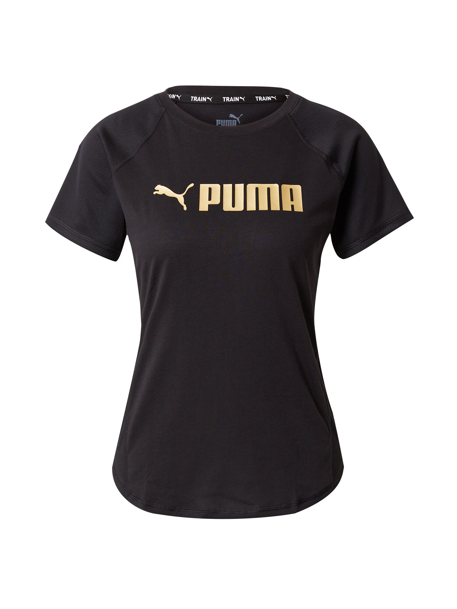 PUMA Tricou funcțional galben / negru - Pled.ro