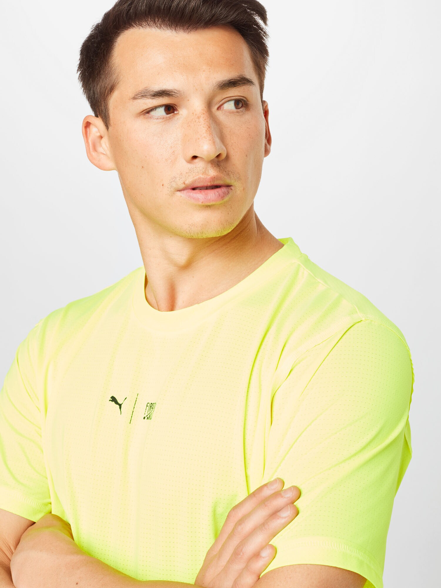 PUMA Tricou funcțional galben neon - Pled.ro