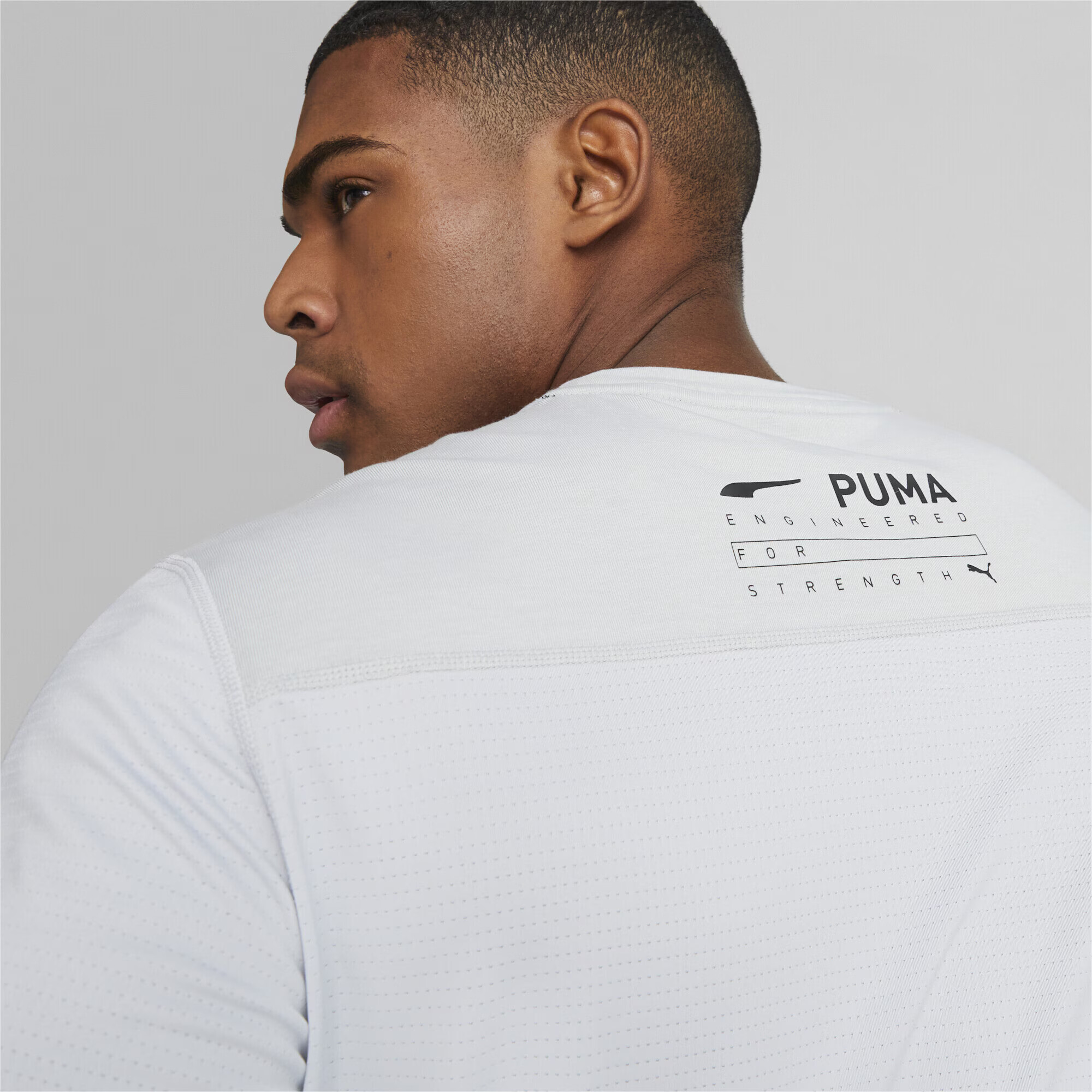 PUMA Tricou funcțional gri argintiu / negru - Pled.ro